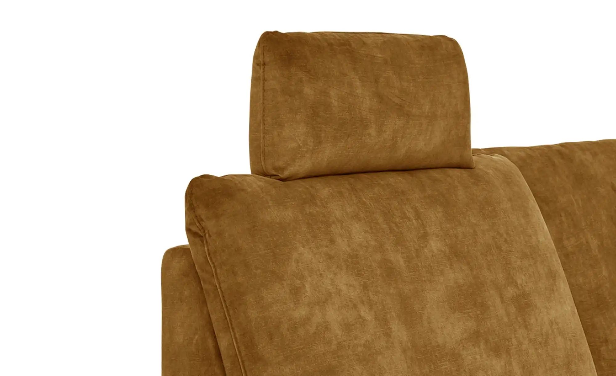 Thumbnail - meinSofa Wohnlandschaft aus Mikrofaser Grace ¦ gold ¦ Maße (cm): B: 332 H: 89 T: 220.0 Polstermöbel > Sofas > Schlafsofa...