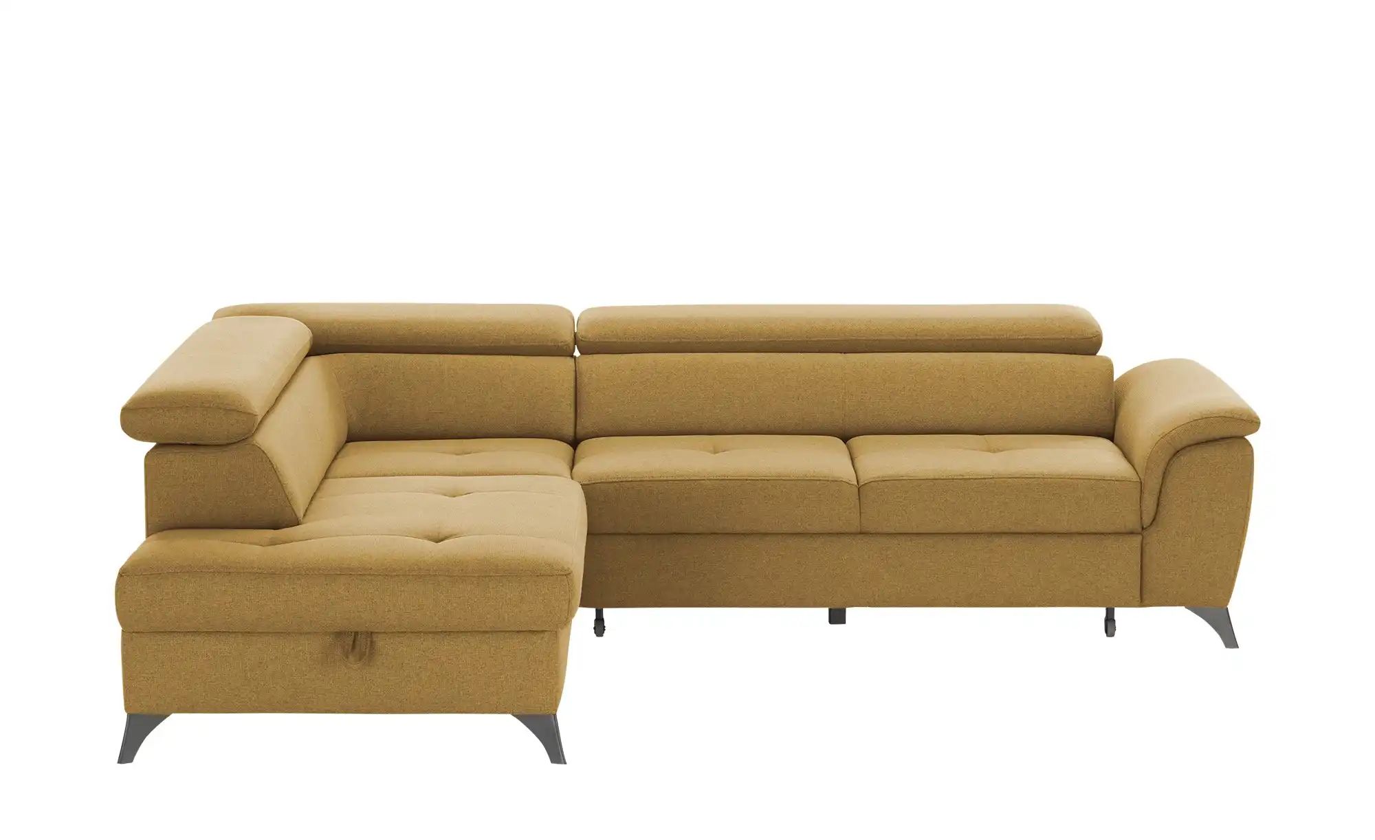 switch Ecksofa  Aldeia ¦ gelb ¦ Maße (cm): B: 252 H: 70 T: 200 Polstermöbel günstig online kaufen