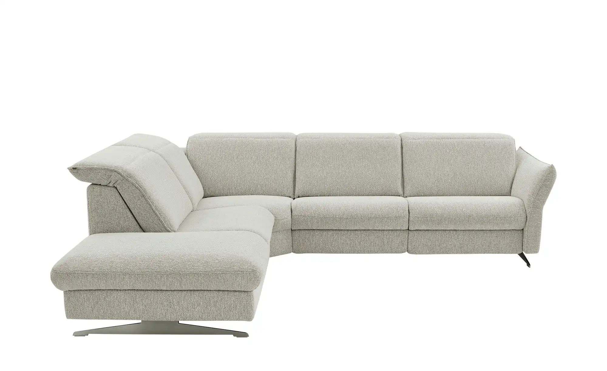 Hukla Ecksofa Mikrofaser Michelle ¦ creme ¦ Maße (cm): B: 292 H: 99 T: 258 günstig online kaufen