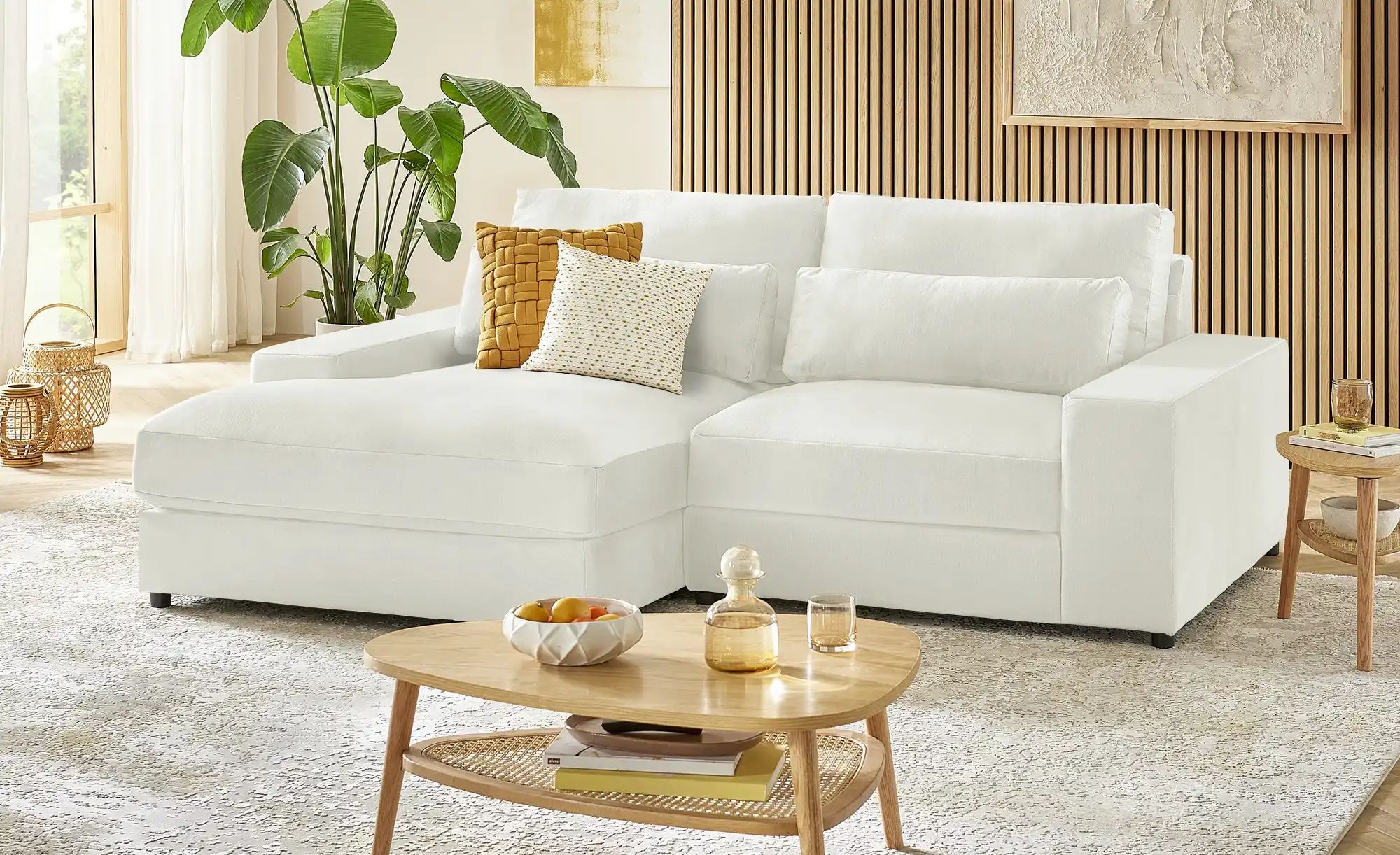 Ecksofa  Branna ¦ beige ¦ Maße (cm): B: 232 H: 88 T: 164.0 Polstermöbel > S günstig online kaufen