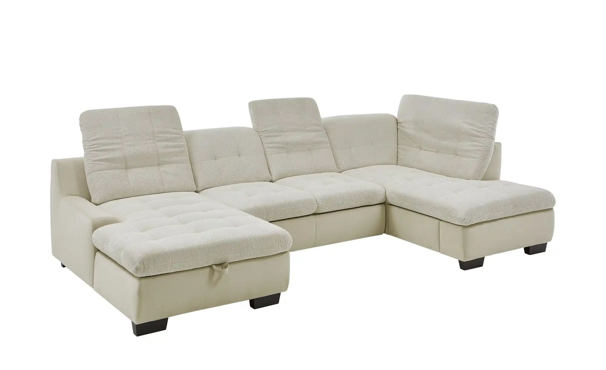 Lounge Collection Wohnlandschaft  Davinci ¦ creme ¦ Maße (cm): B: 346 H: 10 günstig online kaufen