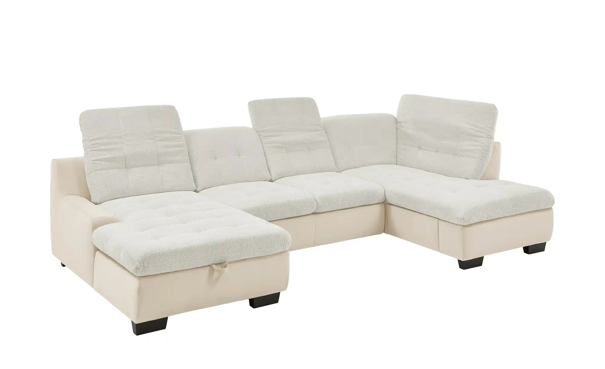 Lounge Collection Wohnlandschaft  Davinci ¦ creme ¦ Maße (cm): B: 346 H: 10 günstig online kaufen