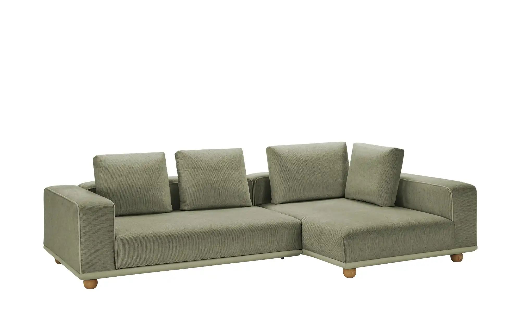 switch Ecksofa aus Mikrofaser Cora ¦ grün ¦ Maße (cm): B: 305 H: 88 T: 173 günstig online kaufen