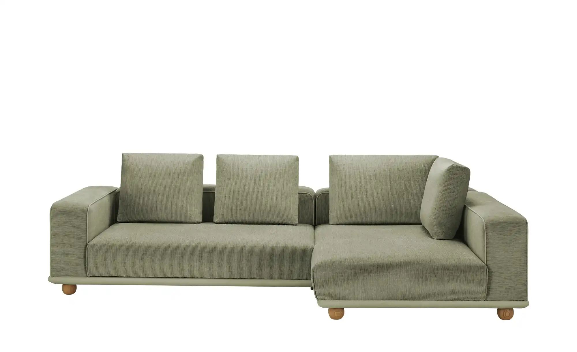 switch Ecksofa aus Mikrofaser Cora ¦ grün ¦ Maße (cm): B: 305 H: 88 T: 173 günstig online kaufen