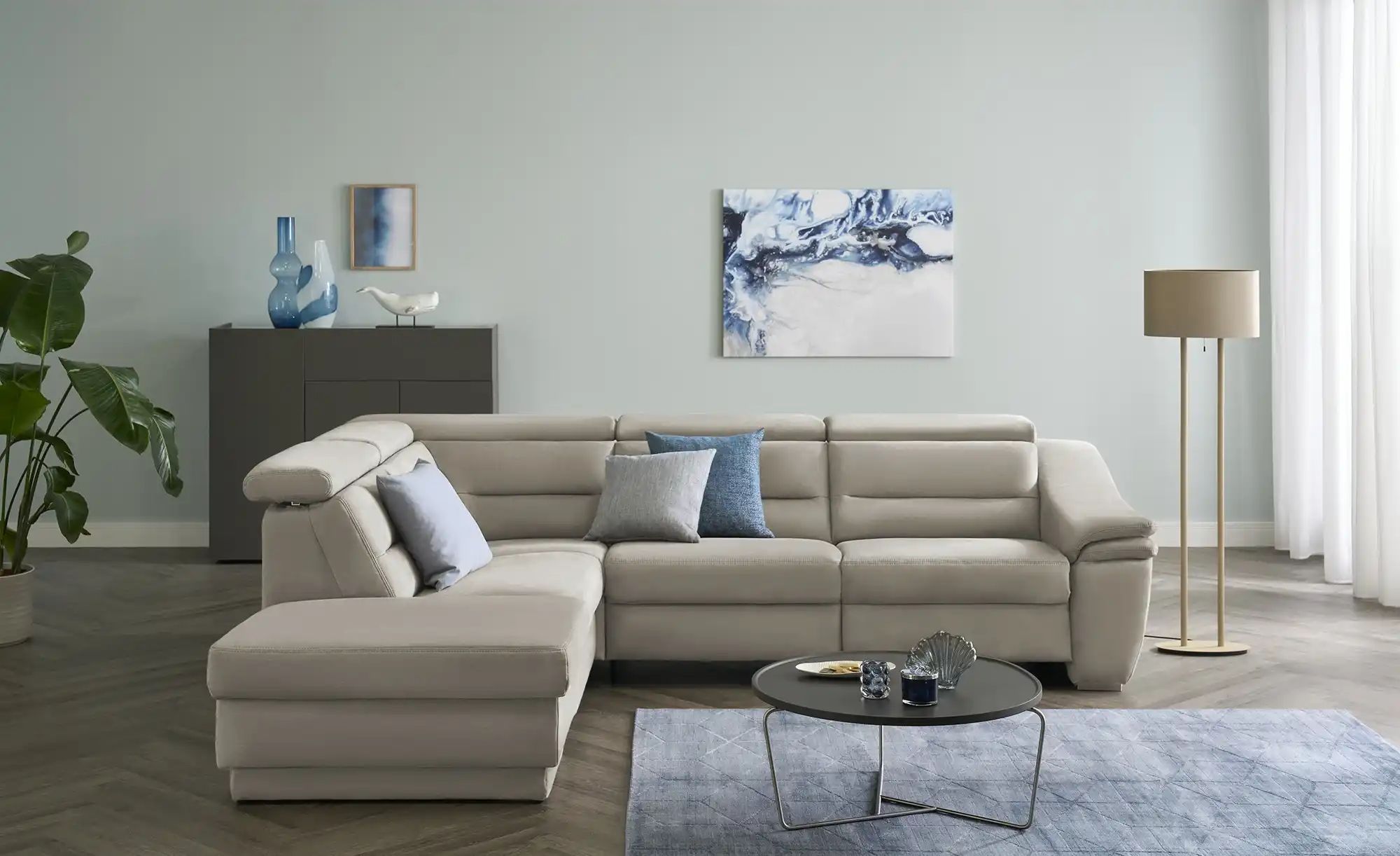 Thumbnail - meinSofa Ecksofa  Ivonne ¦ grau ¦ Maße (cm): B: 294 T: 245.0 Polstermöbel > Sofas > Ecksofas - Höffner