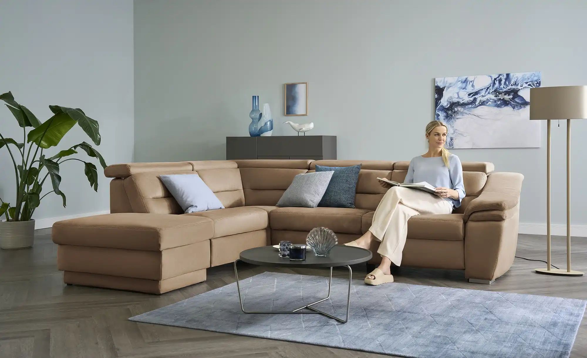 Thumbnail - meinSofa Ecksofa Ivonne ¦ braun ¦ Maße (cm): B: 294 T: 245.0 Polstermöbel > Sofas > Ecksofas - Höffner