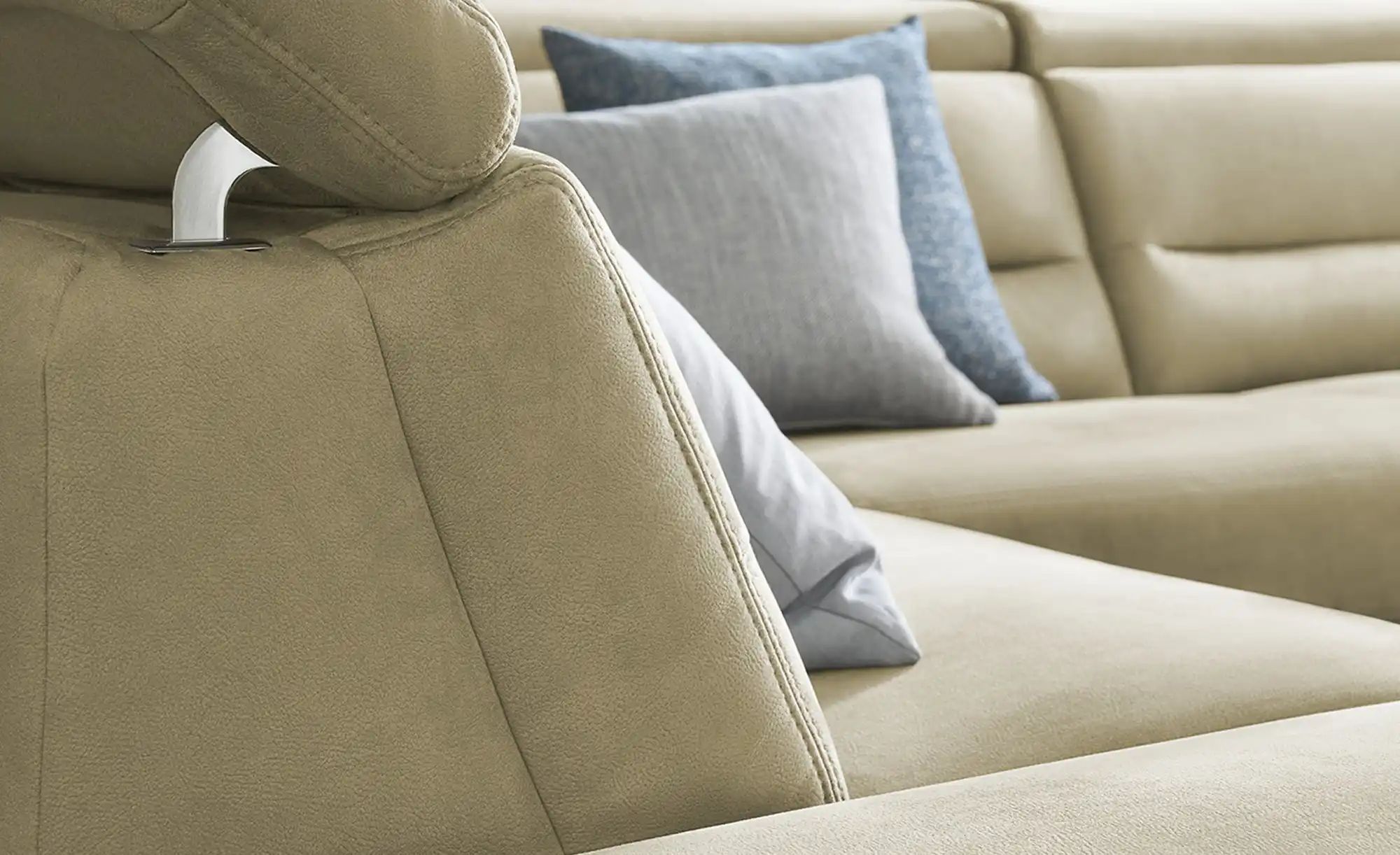 Thumbnail - meinSofa Ecksofa Ivonne ¦ creme ¦ Maße (cm): B: 294 T: 245.0 Polstermöbel > Sofas > Ecksofas - Höffner