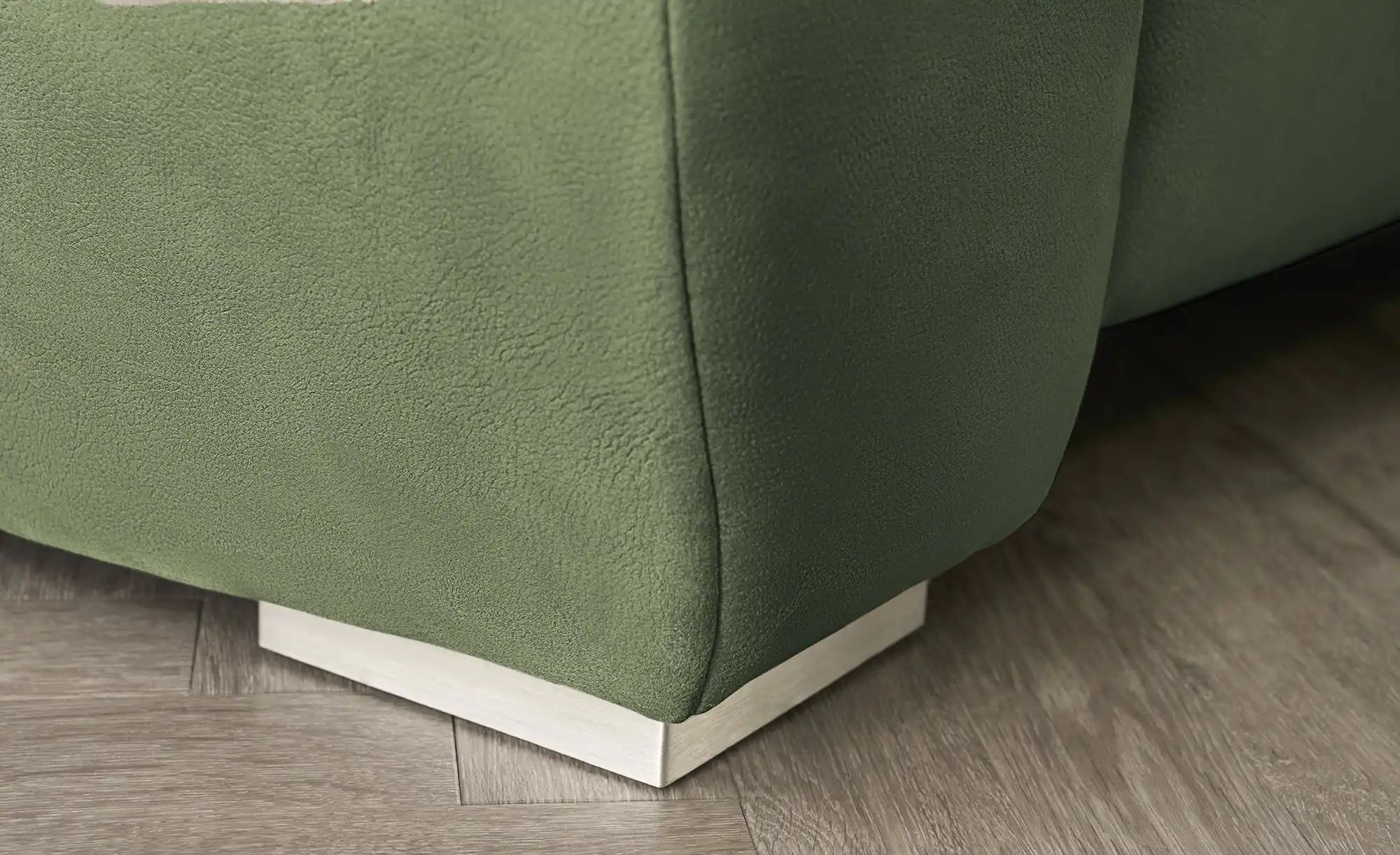 Thumbnail - meinSofa Ecksofa  Ivonne ¦ grün ¦ Maße (cm): B: 294 H: 84 T: 245.0 Polstermöbel > Sofas > Ecksofas - Höffner