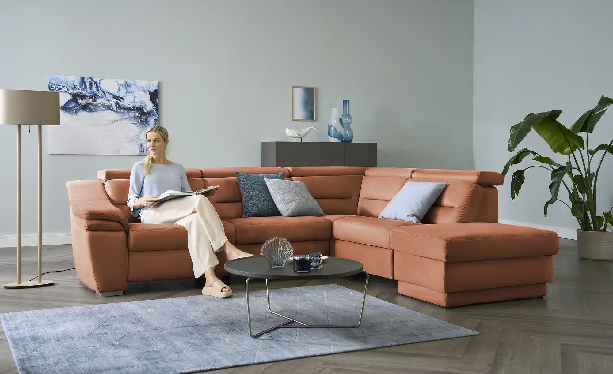 Thumbnail - meinSofa Ecksofa  Ivonne ¦ braun ¦ Maße (cm): B: 294 H: 84 T: 245.0 Polstermöbel > Sofas > Ecksofas - Höffner