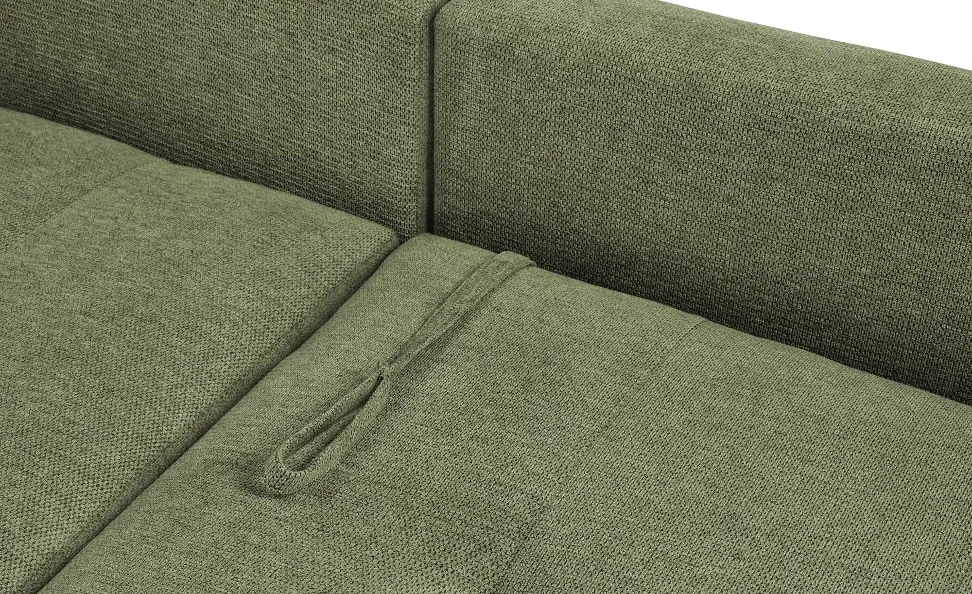 Thumbnail - Wohnlandschaft mit Schlaffunktion Lemie ¦ grün ¦ Maße (cm): B: 356 H: 85 T: 218.0 Polstermöbel > Sofas > Wohnlandschafte...