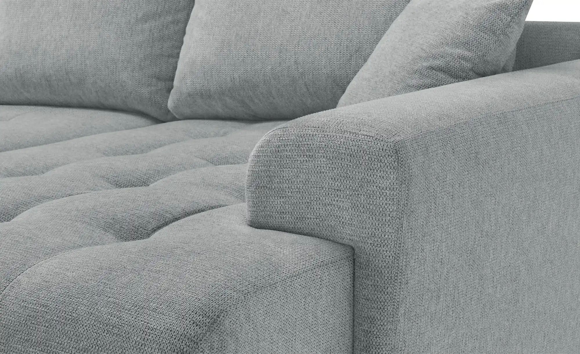 Wohnlandschaft mit Schlaffunktion Lemie ¦ grau ¦ Maße (cm): B: 356 H: 85 T: günstig online kaufen