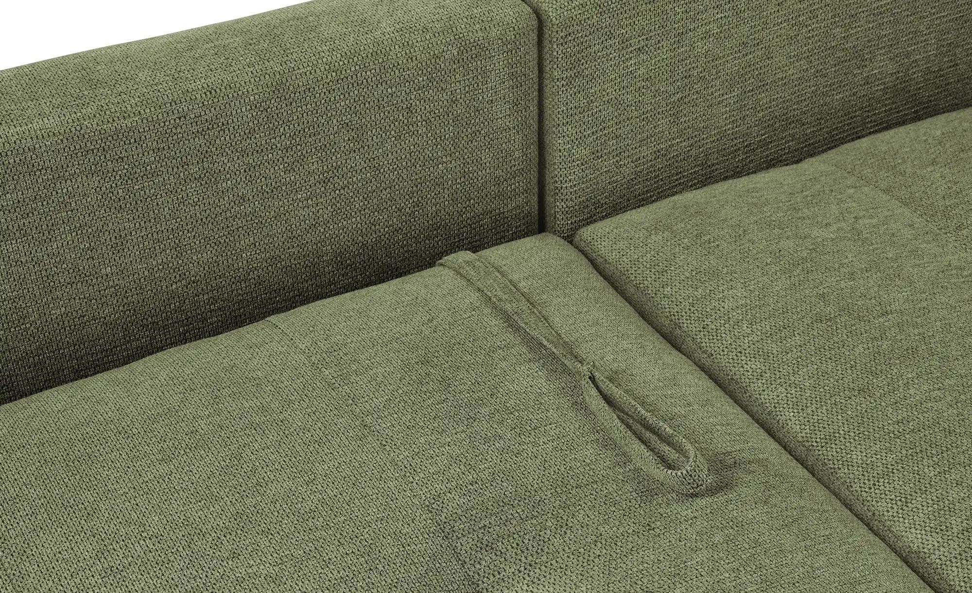 Thumbnail - Wohnlandschaft mit Schlaffunktion Lemie ¦ grün ¦ Maße (cm): B: 356 H: 85 T: 218.0 Polstermöbel > Sofas > Schlafsofas - H...