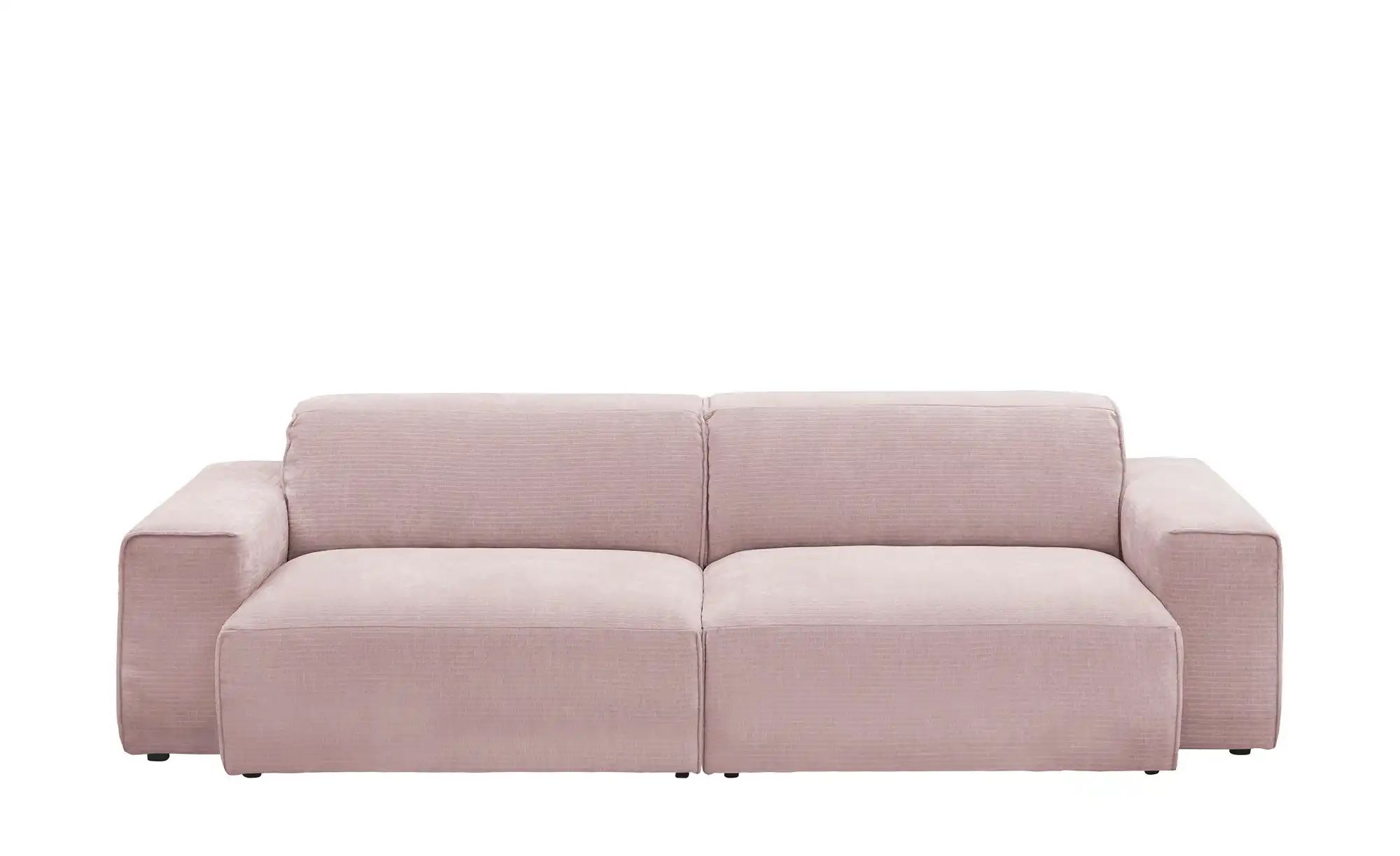 Gray & Jones Einzelsofa im Trendstoff Baltic Breeze ¦ rosa/pink ¦ Maße (cm): B: 196 H: 71 T: 101.0 Polstermöbel > Sofas > 2-Sitzer - Höffner