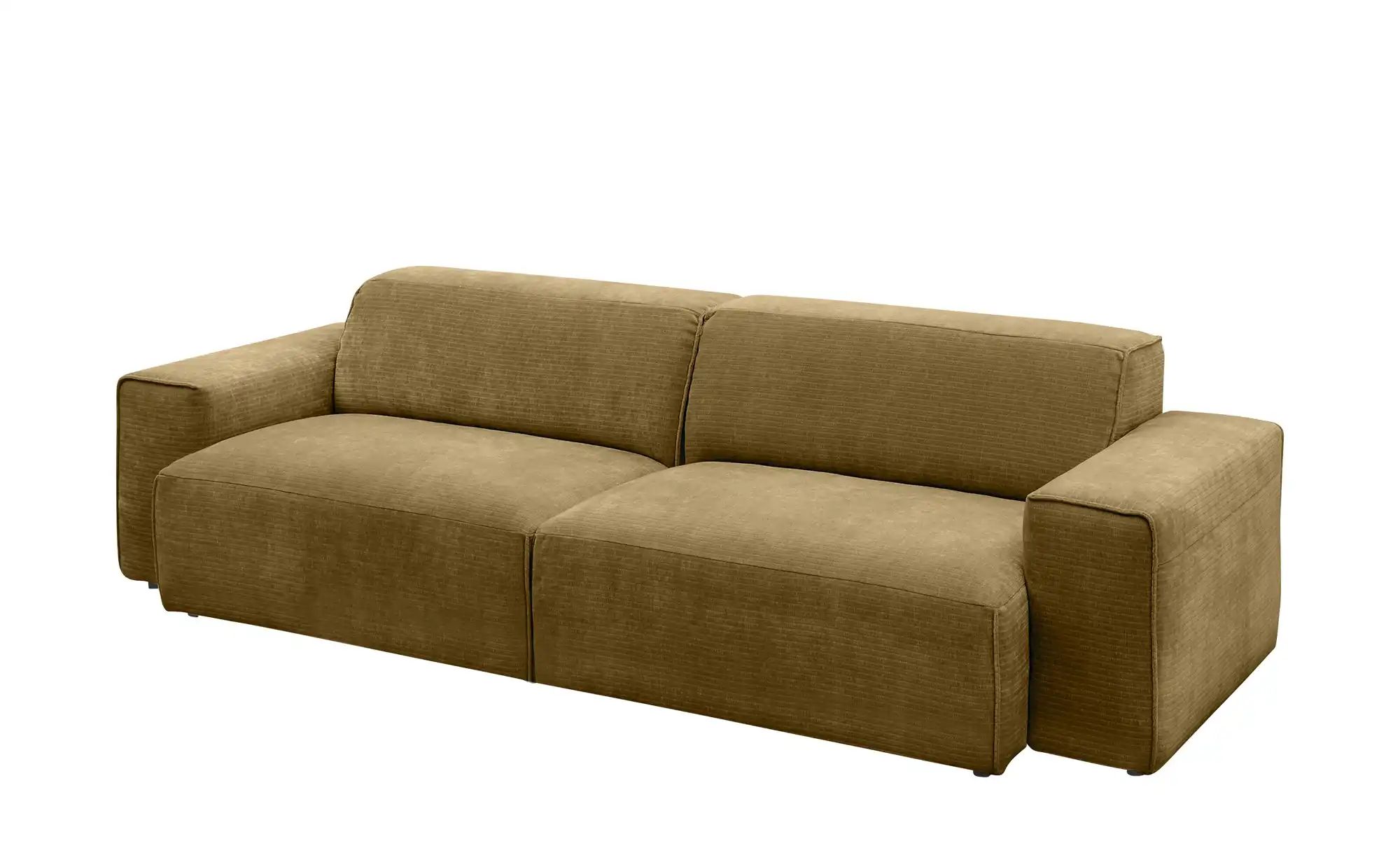 Thumbnail - Gray & Jones Einzelsofa im Trendstoff Baltic Breeze ¦ braun ¦ Maße (cm): B: 216 H: 71 T: 101.0 Polstermöbel > Sofas > 2-...