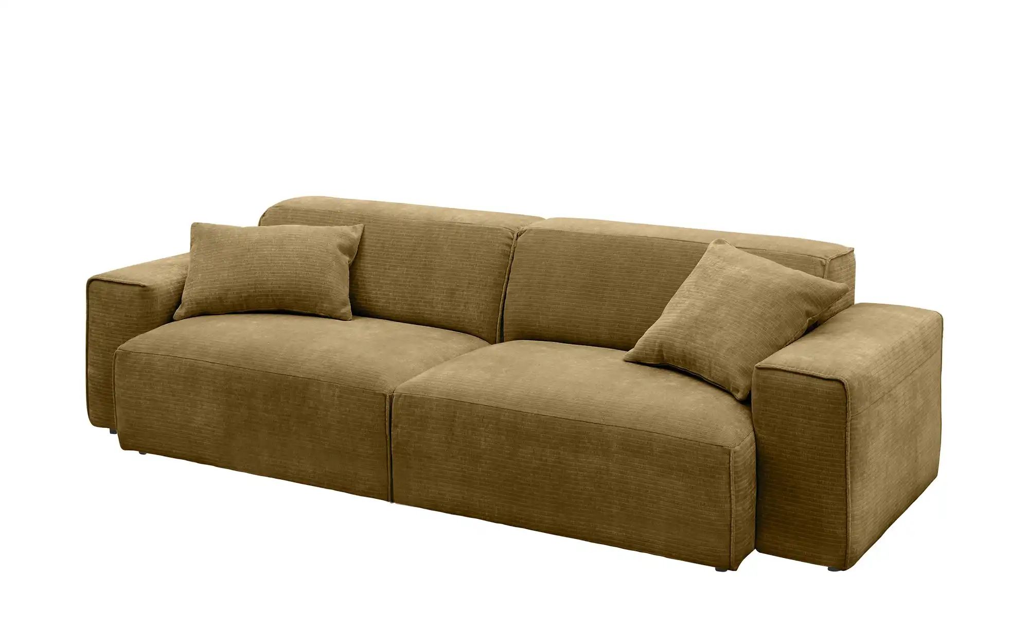 Thumbnail - Gray & Jones Einzelsofa im Trendstoff Baltic Breeze ¦ braun ¦ Maße (cm): B: 216 H: 71 T: 101.0 Polstermöbel > Sofas > 2-...