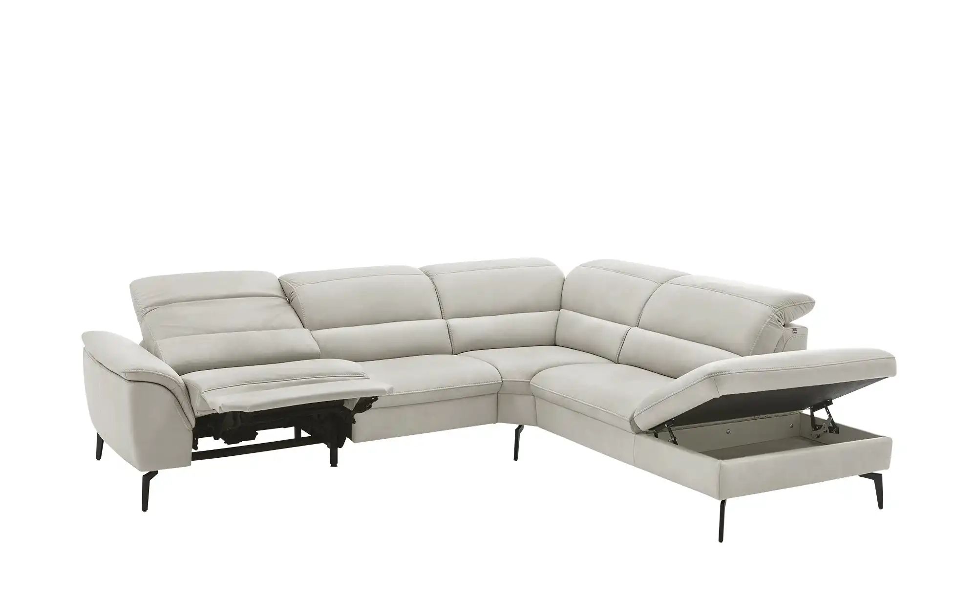 Thumbnail - Hukla Ecksofa Luisa ¦ grau ¦ Maße (cm): B: 298 H: 106 T: 258.0 Polstermöbel > Sofas > Ecksofas - Höffner