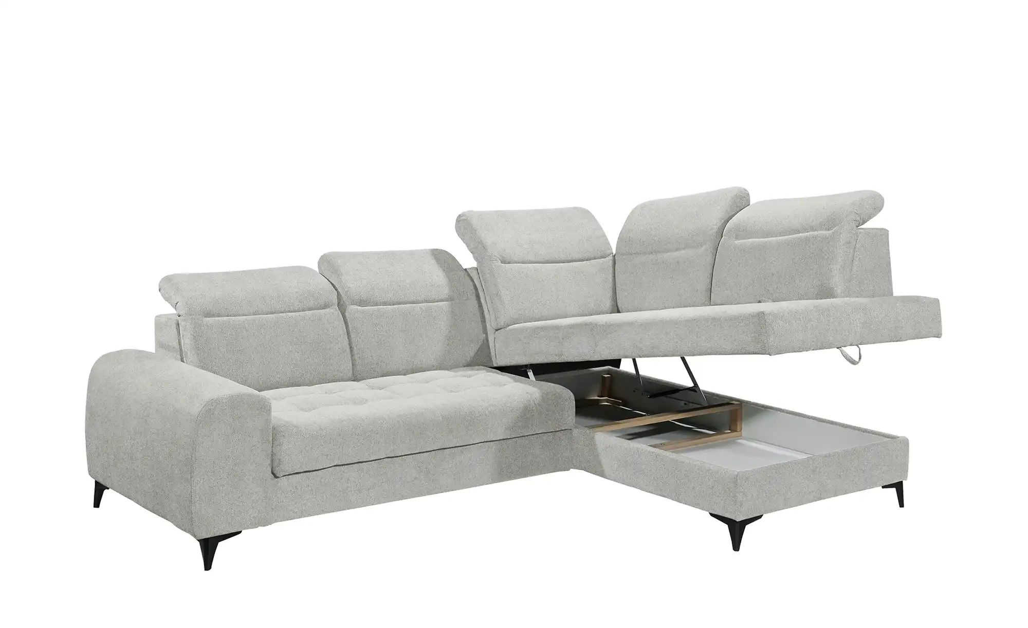 Thumbnail - Ecksofa Rockdale ¦ grau ¦ Maße (cm): B: 282 H: 90 T: 200.0 Polstermöbel > Sofas > Ecksofas - Höffner