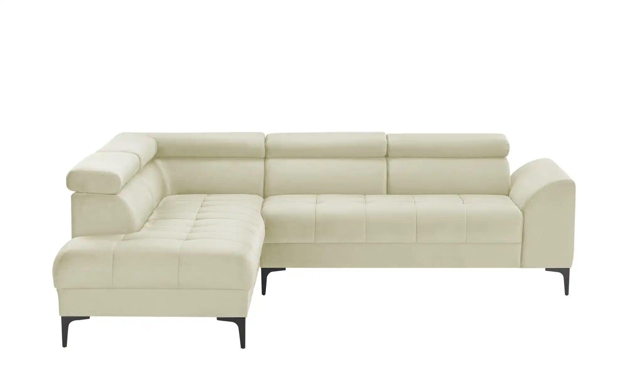 switch Ecksofa mit verstellbaren Kopfstützen Carisma ¦ beige Polstermöbel > günstig online kaufen