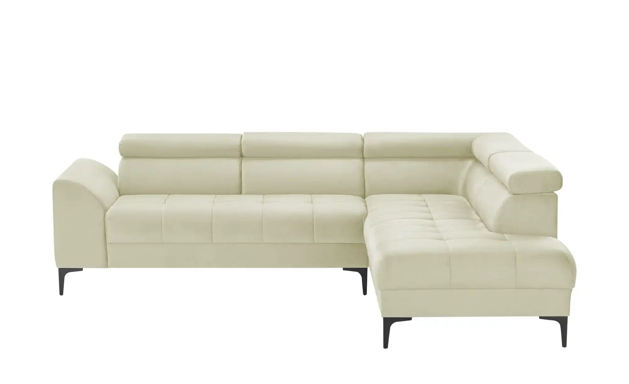 switch Ecksofa mit verstellbaren Kopfstützen Carisma ¦ beige Polstermöbel > günstig online kaufen