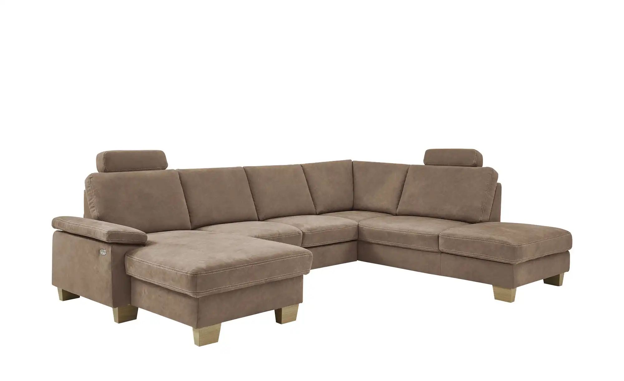 meinSofa Wohnlandschaft  Samu ¦ braun ¦ Maße (cm): B: 316 H: 90 T: 235.0 Po günstig online kaufen