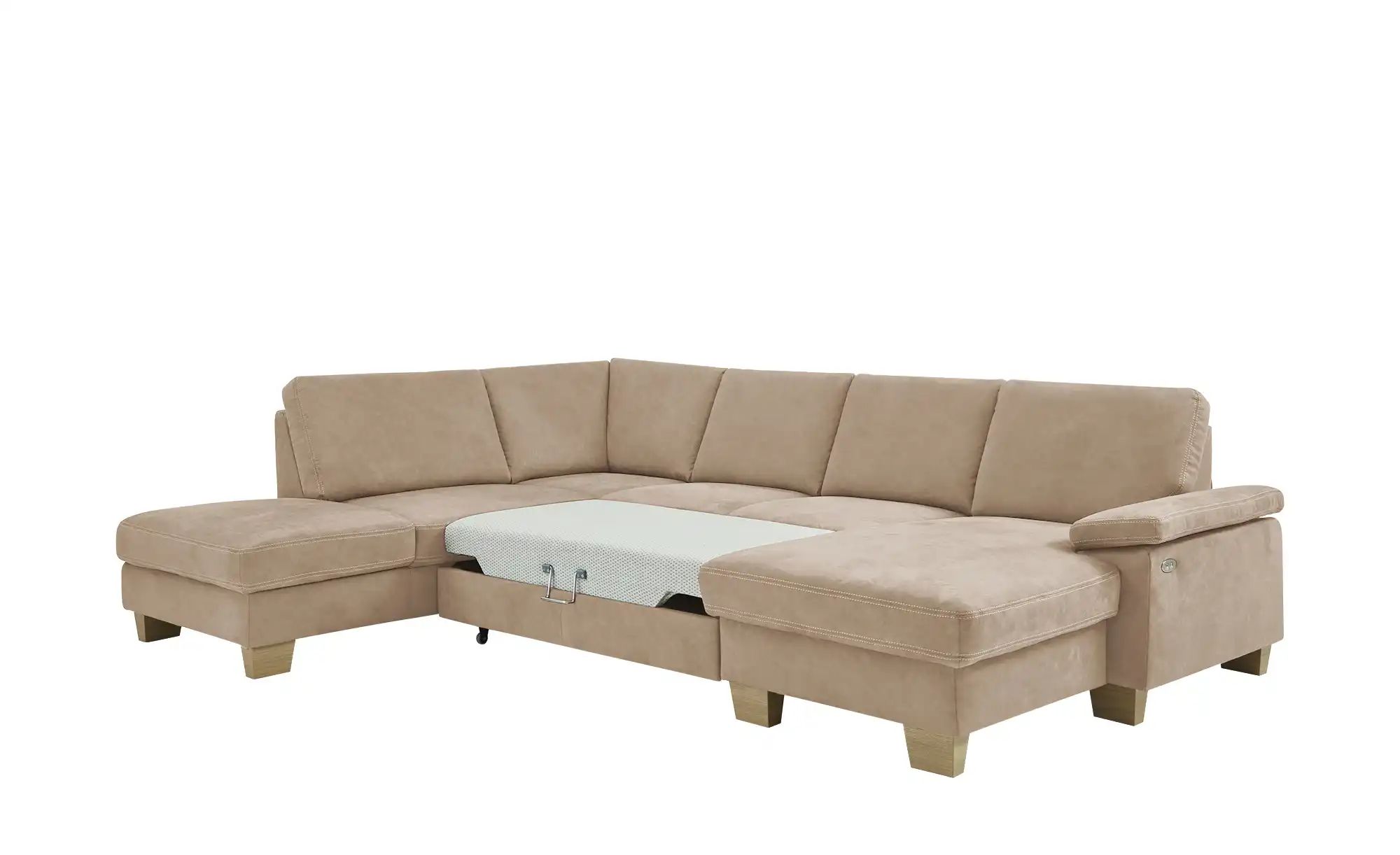 Thumbnail - meinSofa Wohnlandschaft  Samu ¦ braun ¦ Maße (cm): B: 316 H: 90 T: 235.0 Polstermöbel > Sofas > Schlafsofas - Höffner
