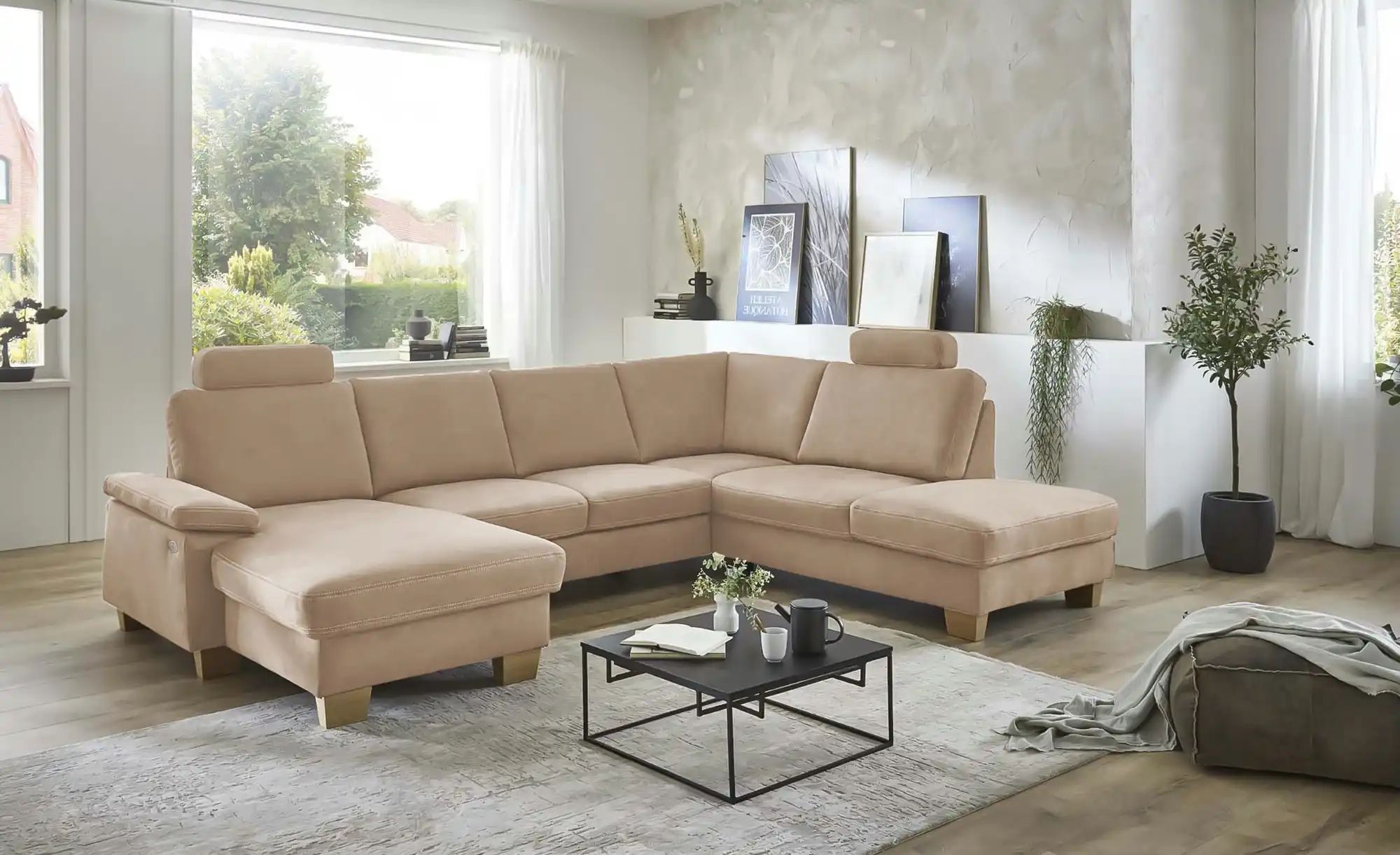 Thumbnail - meinSofa Wohnlandschaft  Samu ¦ braun ¦ Maße (cm): B: 316 H: 90 T: 235.0 Polstermöbel > Sofas > Wohnlandschaften - Höffn...