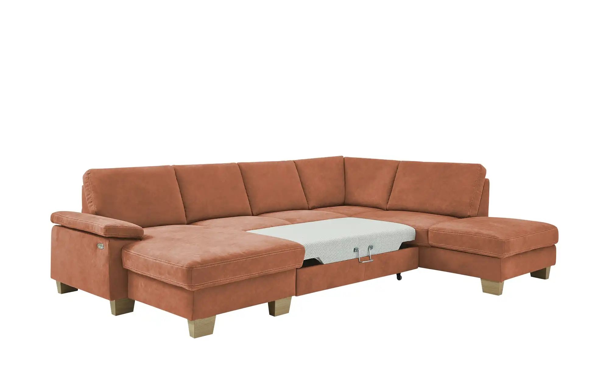 Thumbnail - meinSofa Wohnlandschaft  Samu ¦ braun ¦ Maße (cm): B: 316 H: 90 T: 235.0 Polstermöbel > Sofas > Wohnlandschaften - Höffn...