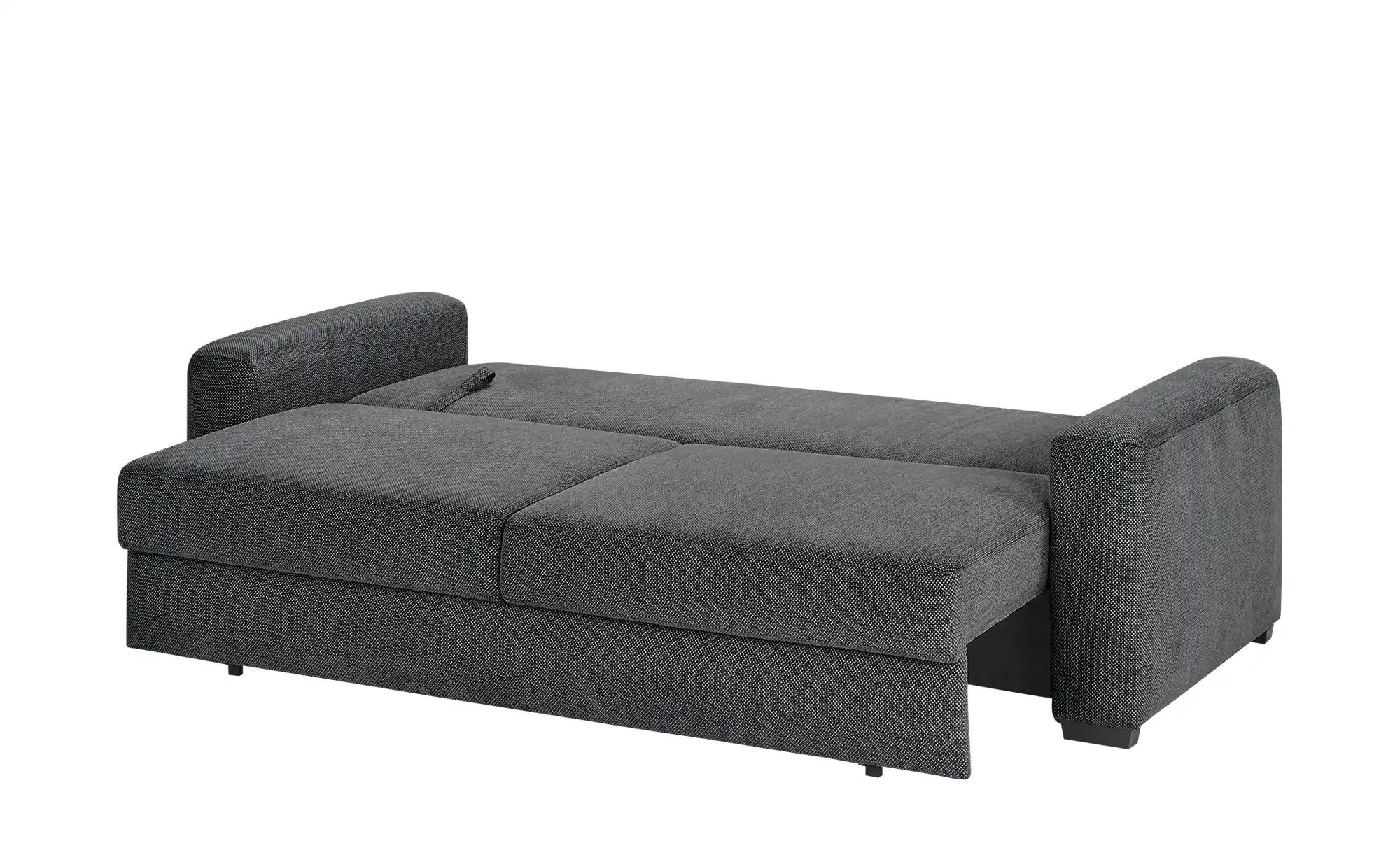 Thumbnail - medium Schlafsofa mit Bettkasten Kingsley De Luxe ¦ grau ¦ Maße (cm): B: 248 H: 92 T: 107.0 Polstermöbel > Sofas > 3-Sit...