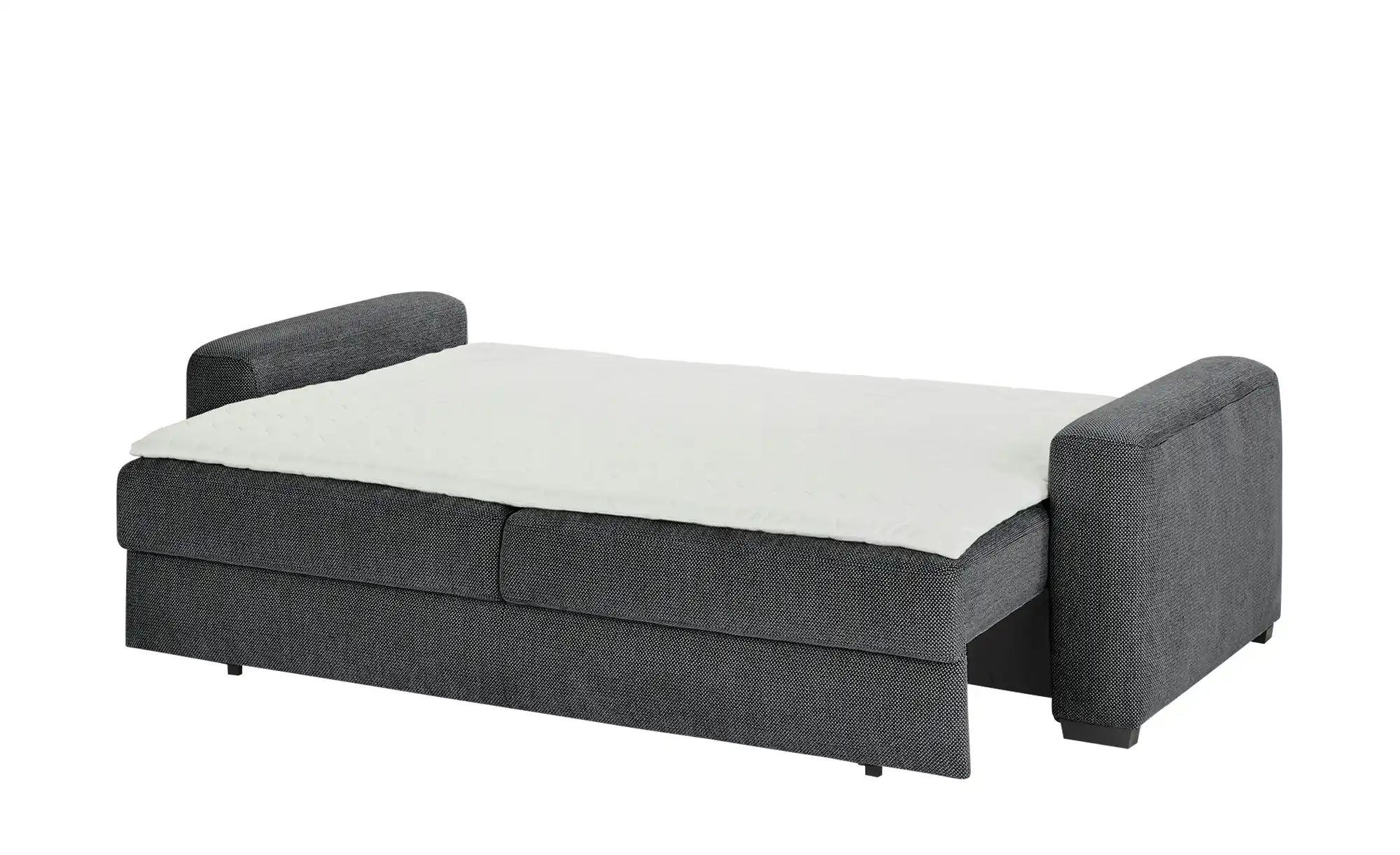 Thumbnail - medium Schlafsofa mit Bettkasten Kingsley De Luxe ¦ grau ¦ Maße (cm): B: 248 H: 92 T: 107.0 Polstermöbel > Sofas > 3-Sit...