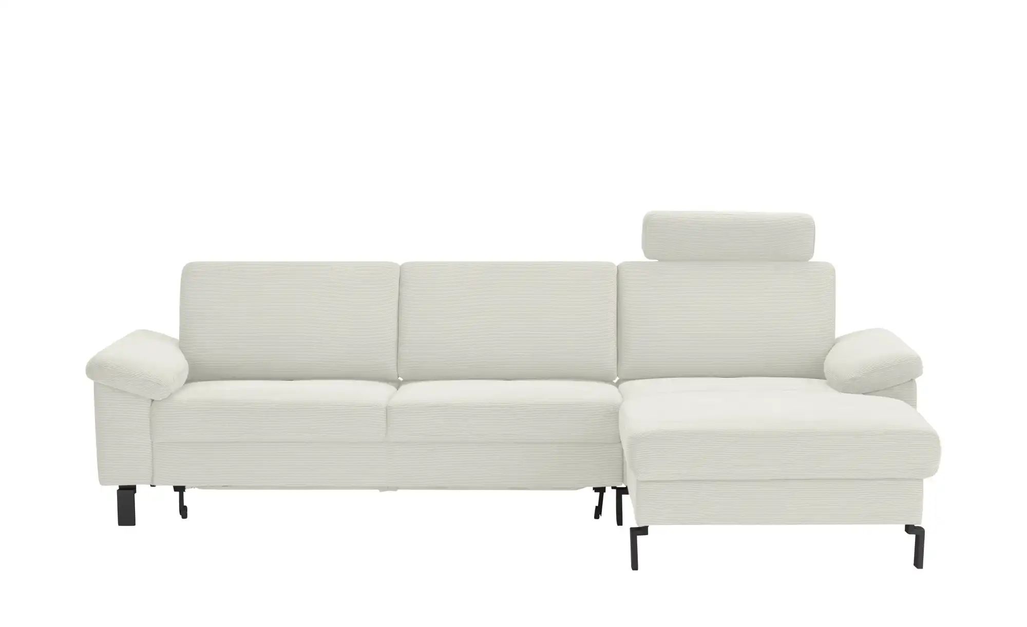 Max Schelling Ecksofa Feincord Maximum Move ¦ weiß ¦ Maße (cm): B: 284 H: 8 günstig online kaufen