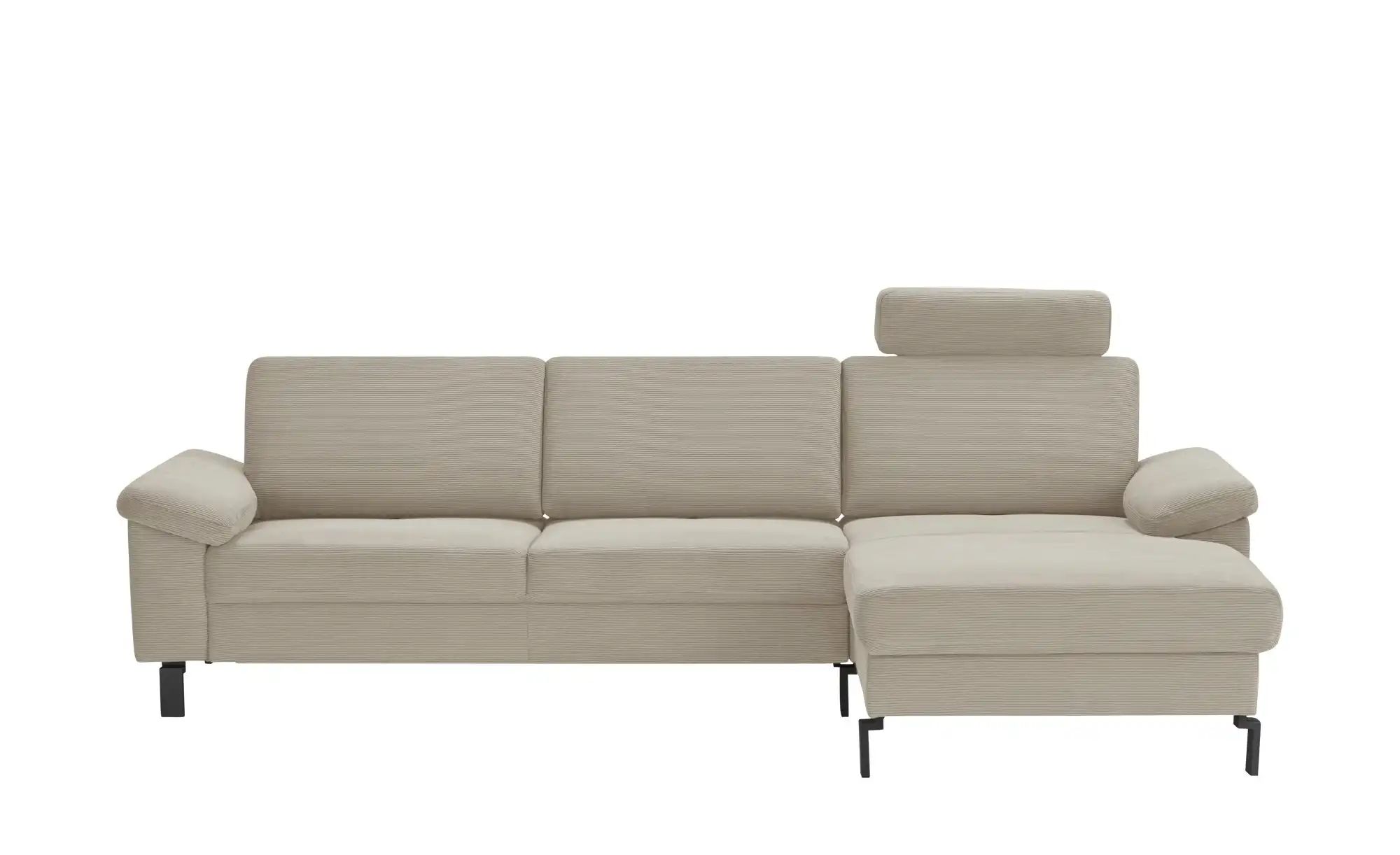 Max Schelling Ecksofa Feincord Maximum Move ¦ beige ¦ Maße (cm): B: 284 H: günstig online kaufen