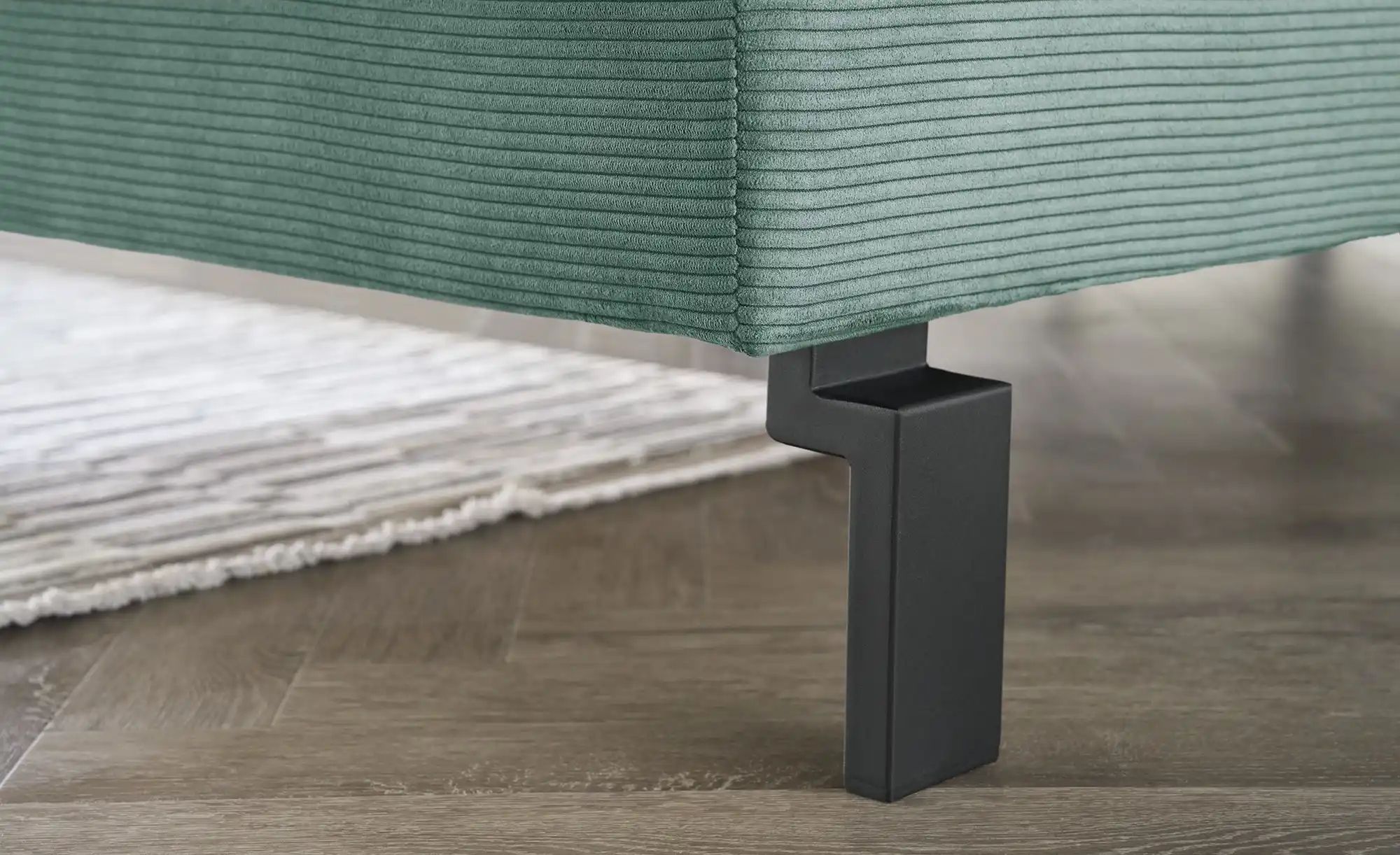 Thumbnail - Max Schelling Ecksofa Feincord Maximum Move ¦ grün ¦ Maße (cm): B: 284 H: 85 T: 185.0 Polstermöbel > Sofas > Ecksofas - ...