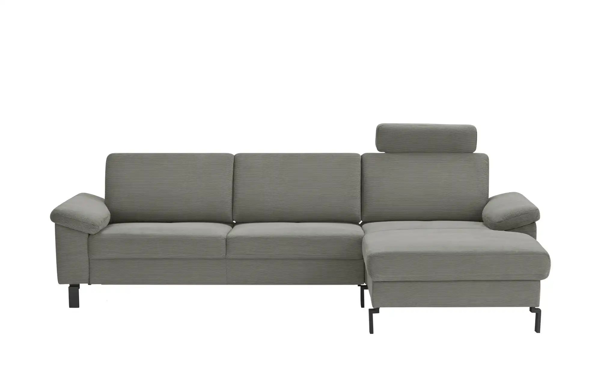 Max Schelling Ecksofa Feincord Maximum Move ¦ grau ¦ Maße (cm): B: 284 H: 8 günstig online kaufen