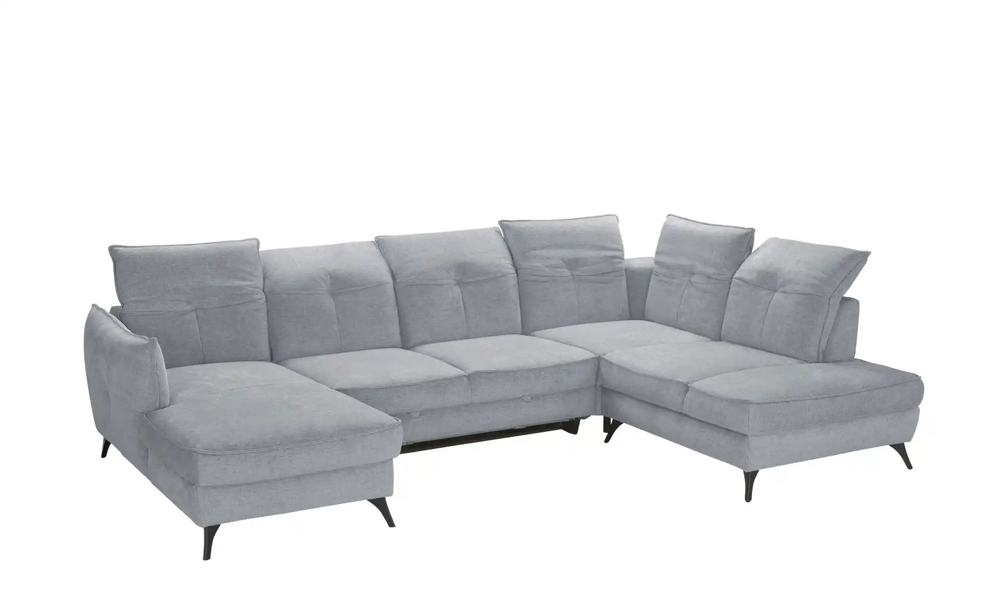 Thumbnail - medium Wohnlandschaft inklusive diverser Funktionen Milan ¦ grau Polstermöbel > Sofas > Wohnlandschaften - Höffner