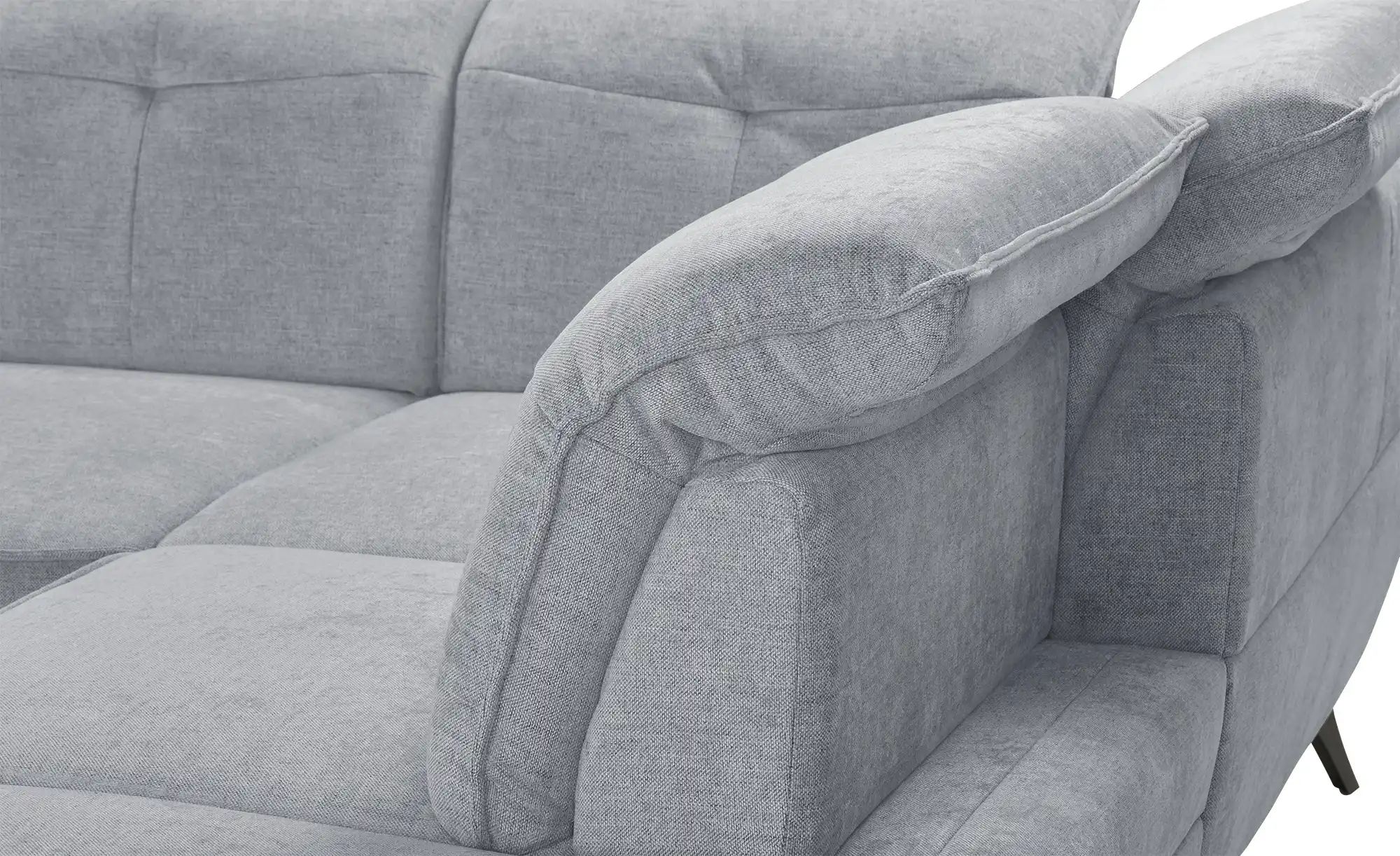 Thumbnail - medium Wohnlandschaft inklusive diverser Funktionen Milan ¦ grau ¦ Maße (cm): B: 350 H: 90 T: 240.0 Polstermöbel > Sofas...