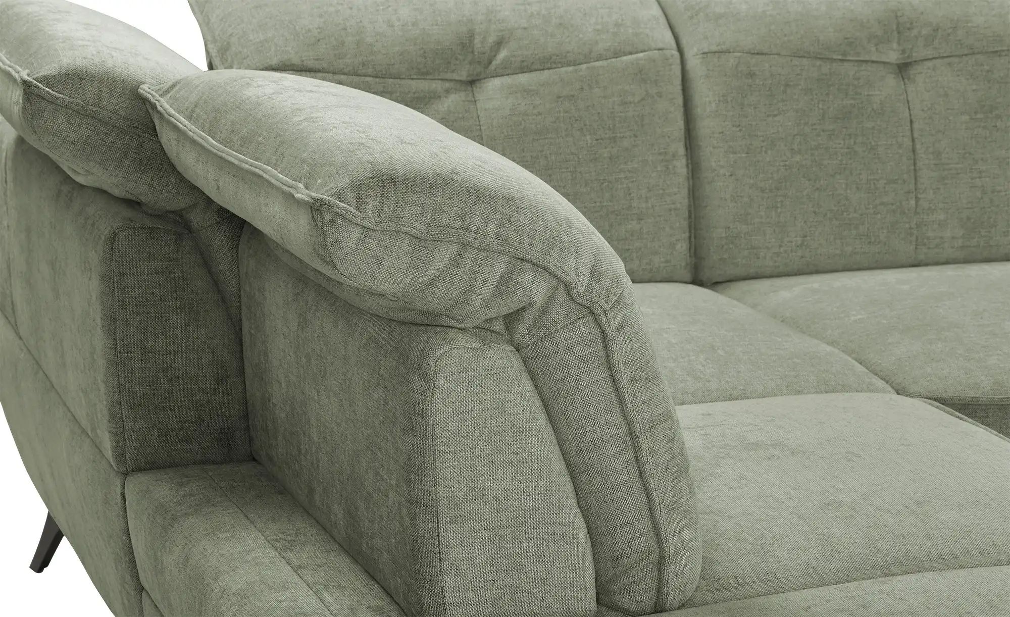 Thumbnail - medium Wohnlandschaft inklusive diverser Funktionen Milan ¦ grün ¦ Maße (cm): B: 350 H: 90 T: 240.0 Polstermöbel > Sofas...