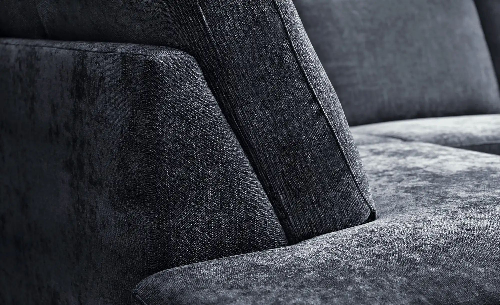 Max Schelling Ecksofa Flachgewebe Maximum Plus ¦ blau ¦ Maße (cm): B: 265 H günstig online kaufen