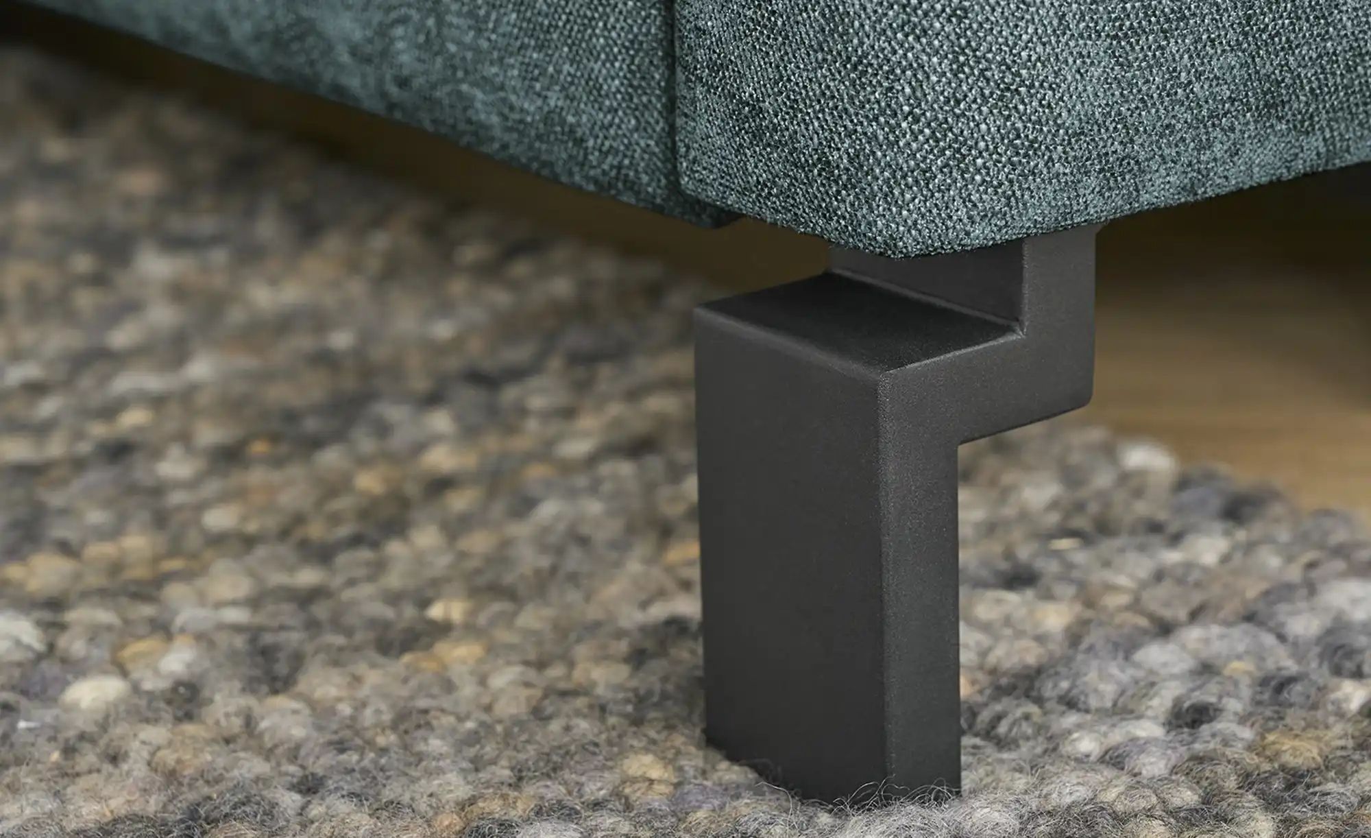 Thumbnail - Max Schelling Ecksofa Flachgewebe Maximum Plus ¦ türkis/petrol ¦ Maße (cm): B: 265 H: 91 T: 200.0 Polstermöbel > Sofas >...