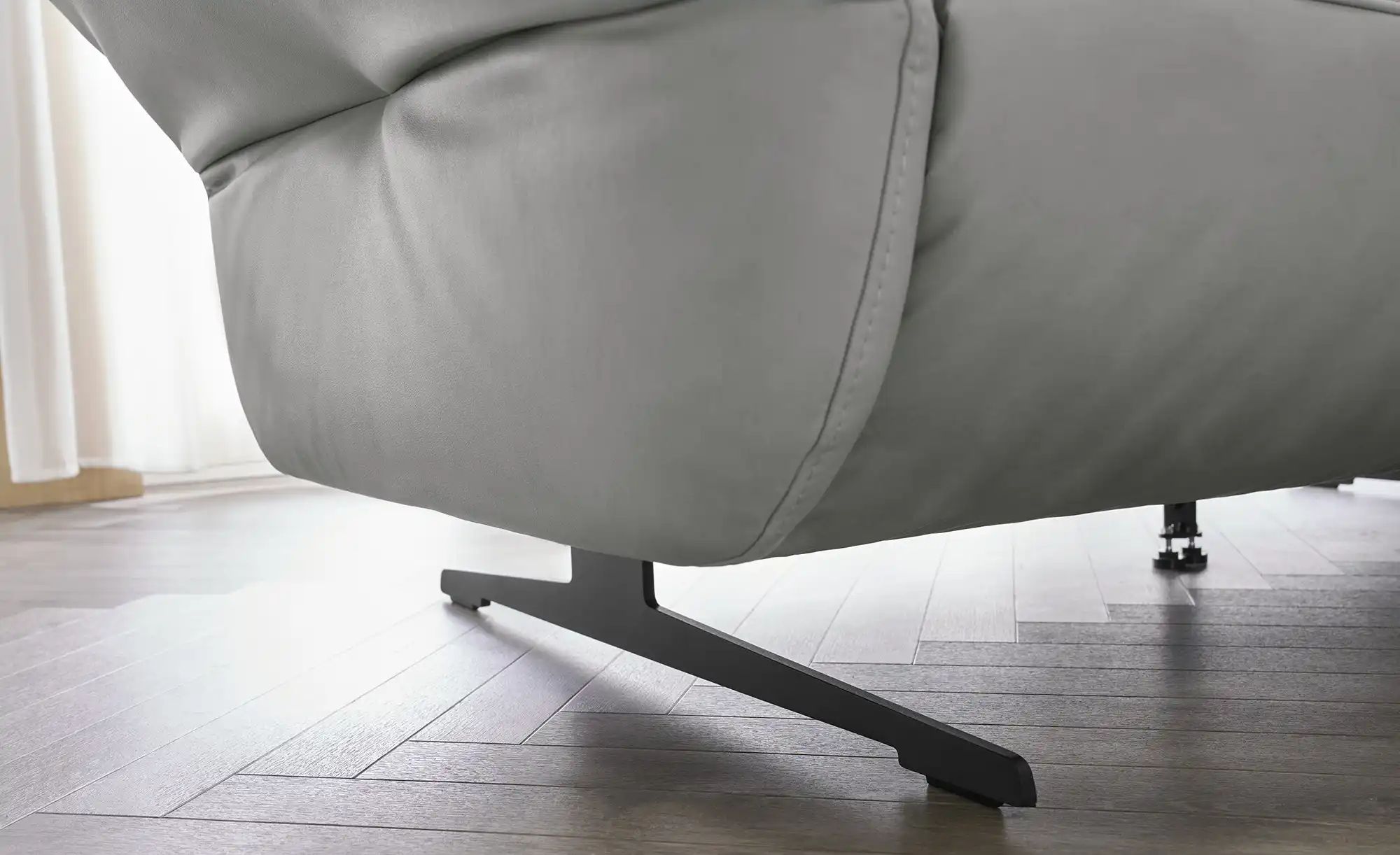 medium Einzelsofa  Yasmin ¦ grau ¦ Maße (cm): B: 220 H: 109 T: 168.0 Polste günstig online kaufen