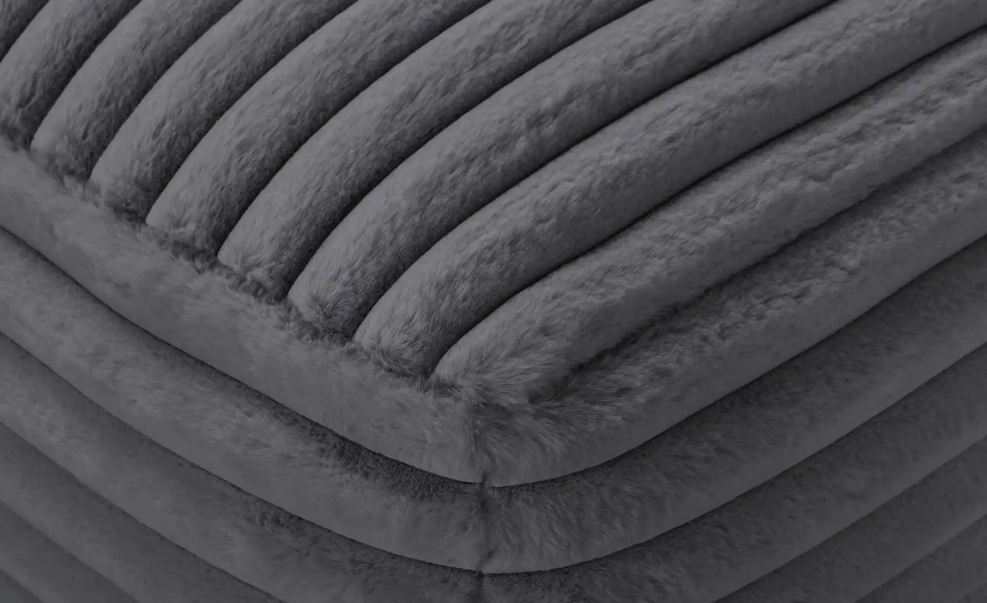 Thumbnail - switch Hocker Torrino ¦ grau ¦ Maße (cm): B: 80 H: 49 T: 80.0 Polstermöbel > Hocker - Höffner