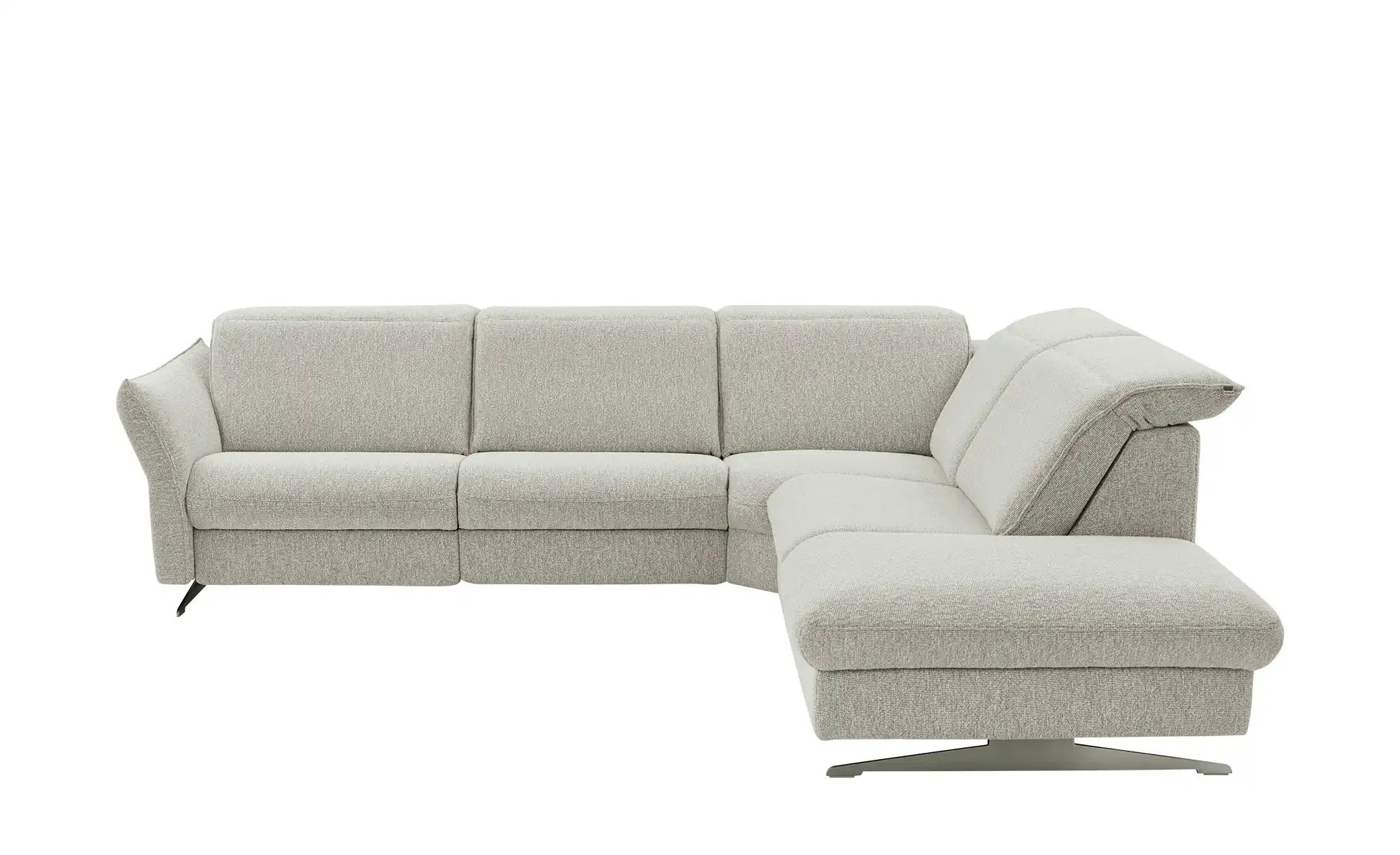 Hukla Ecksofa Mikrofaser Michelle ¦ creme ¦ Maße (cm): B: 292 H: 99 T: 258 günstig online kaufen