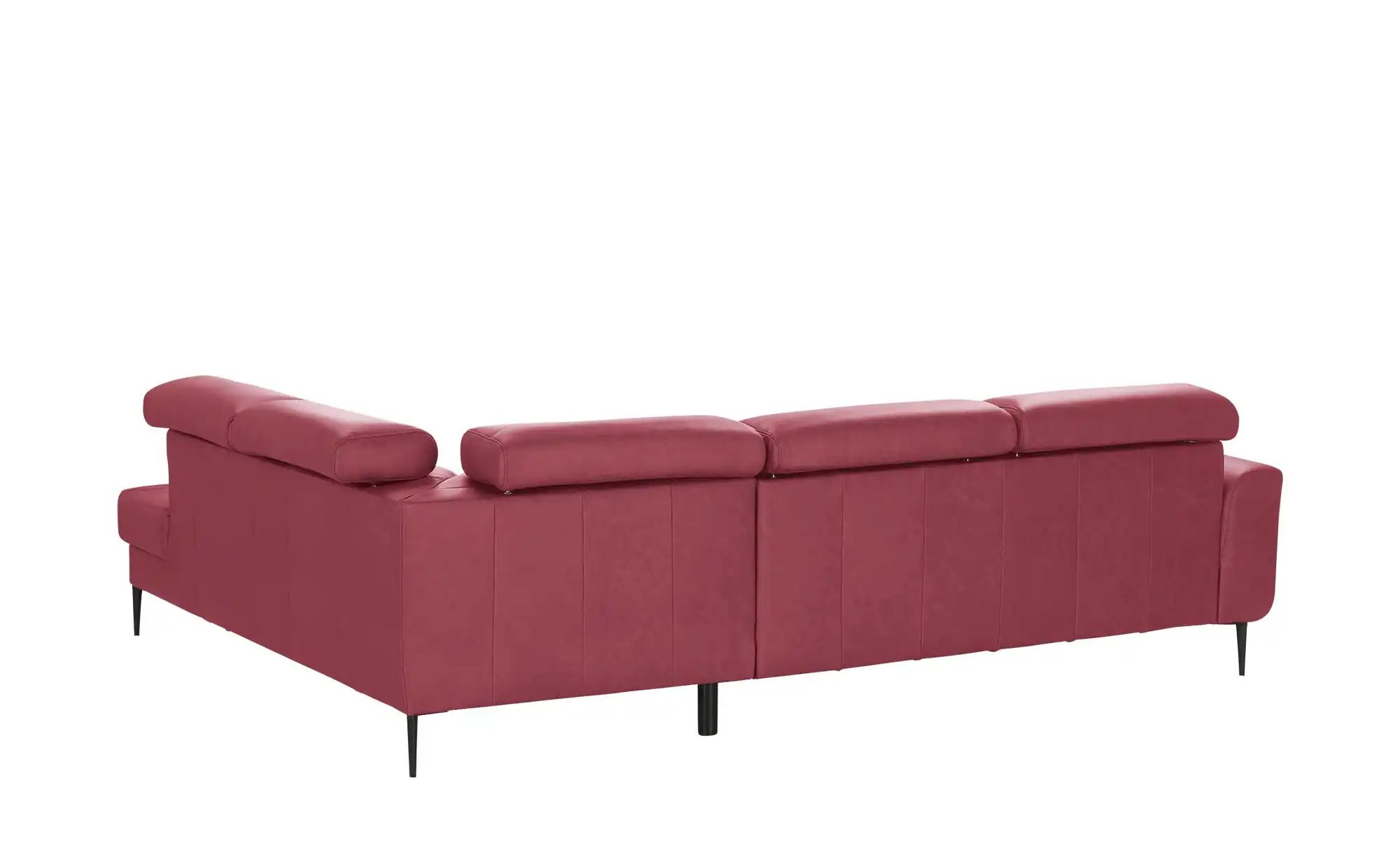 Max Schelling Ecksofa  Momentum ¦ rot ¦ Maße (cm): B: 262 H: 92 T: 213 Pols günstig online kaufen