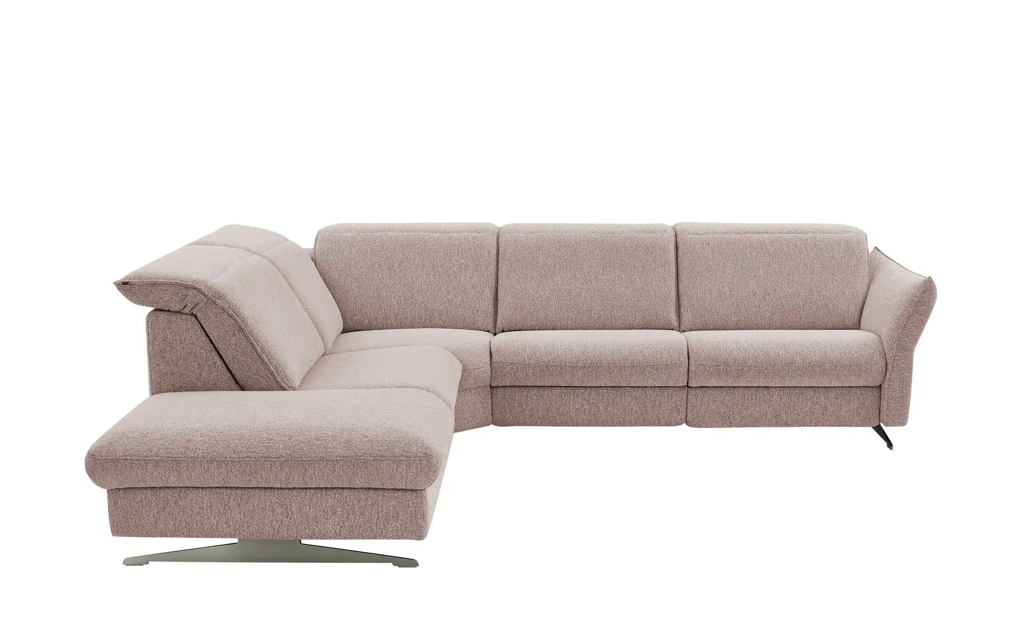 Hukla Ecksofa Mikrofaser Michelle ¦ rosa/pink ¦ Maße (cm): B: 292 H: 99 T: günstig online kaufen