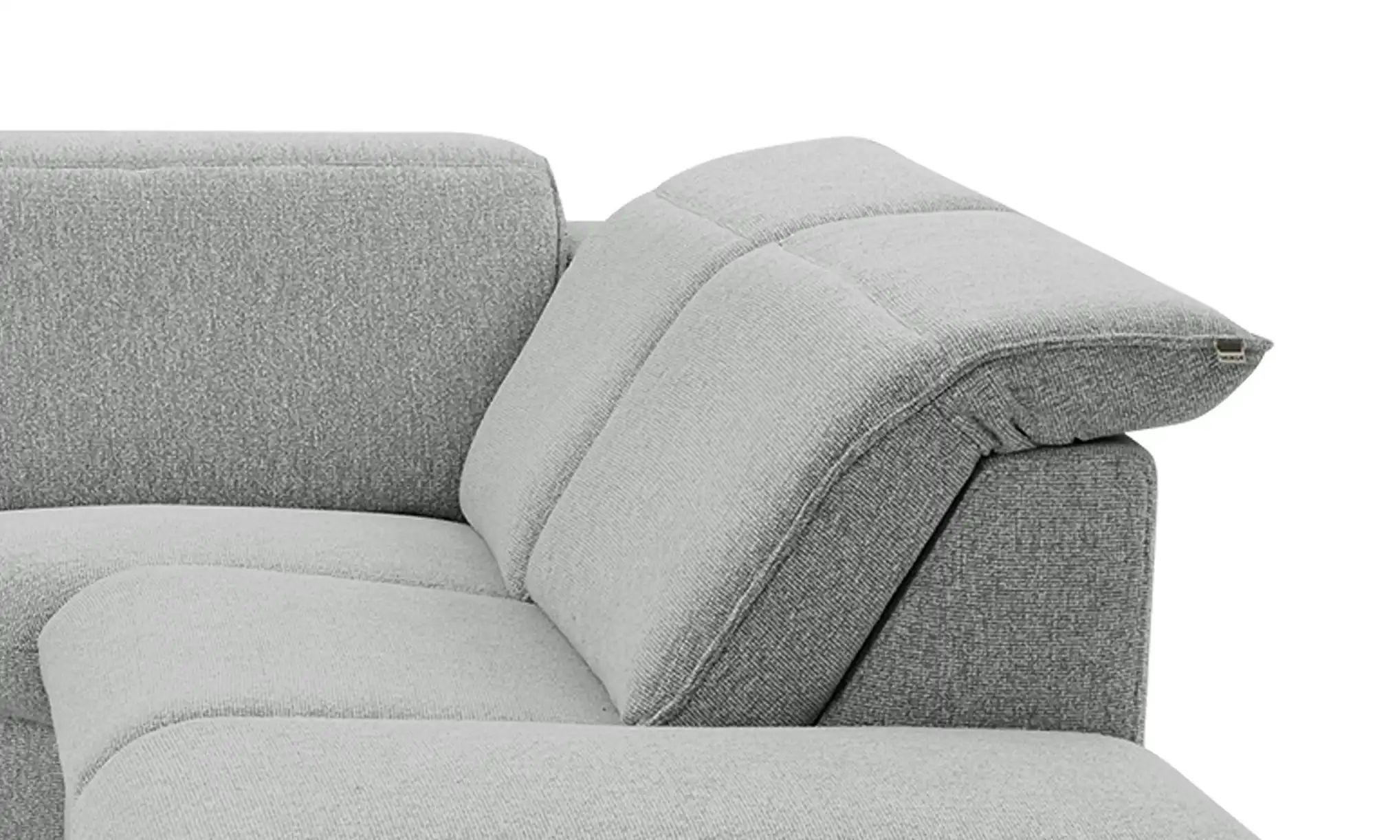 Hukla Ecksofa Mikrofaser Michelle ¦ grau ¦ Maße (cm): B: 292 H: 99 T: 258 P günstig online kaufen