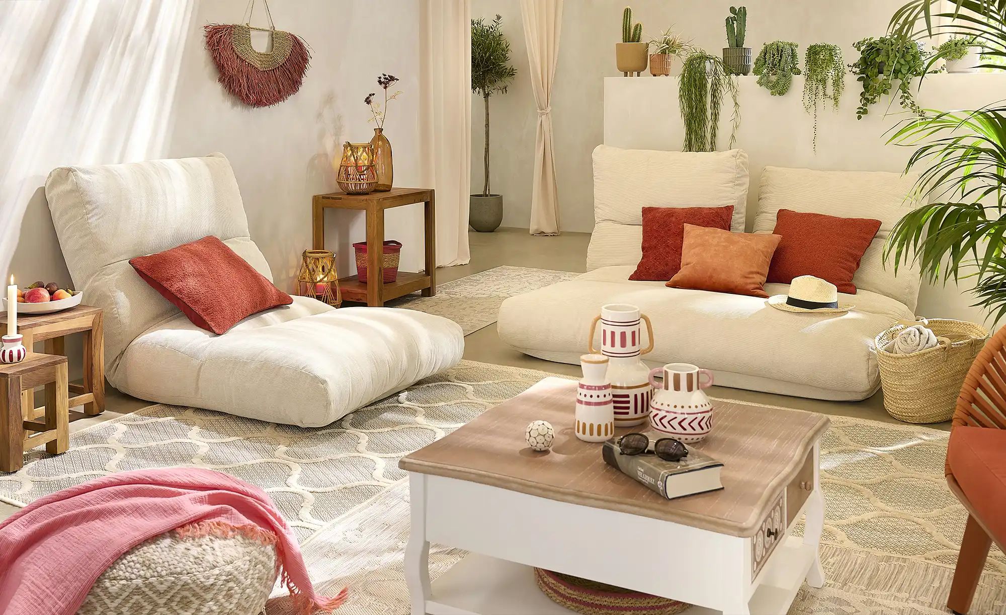 Relaxliege  Tabea ¦ beige ¦ Maße (cm): B: 87 H: 87 T: 115.0 Polstermöbel > günstig online kaufen