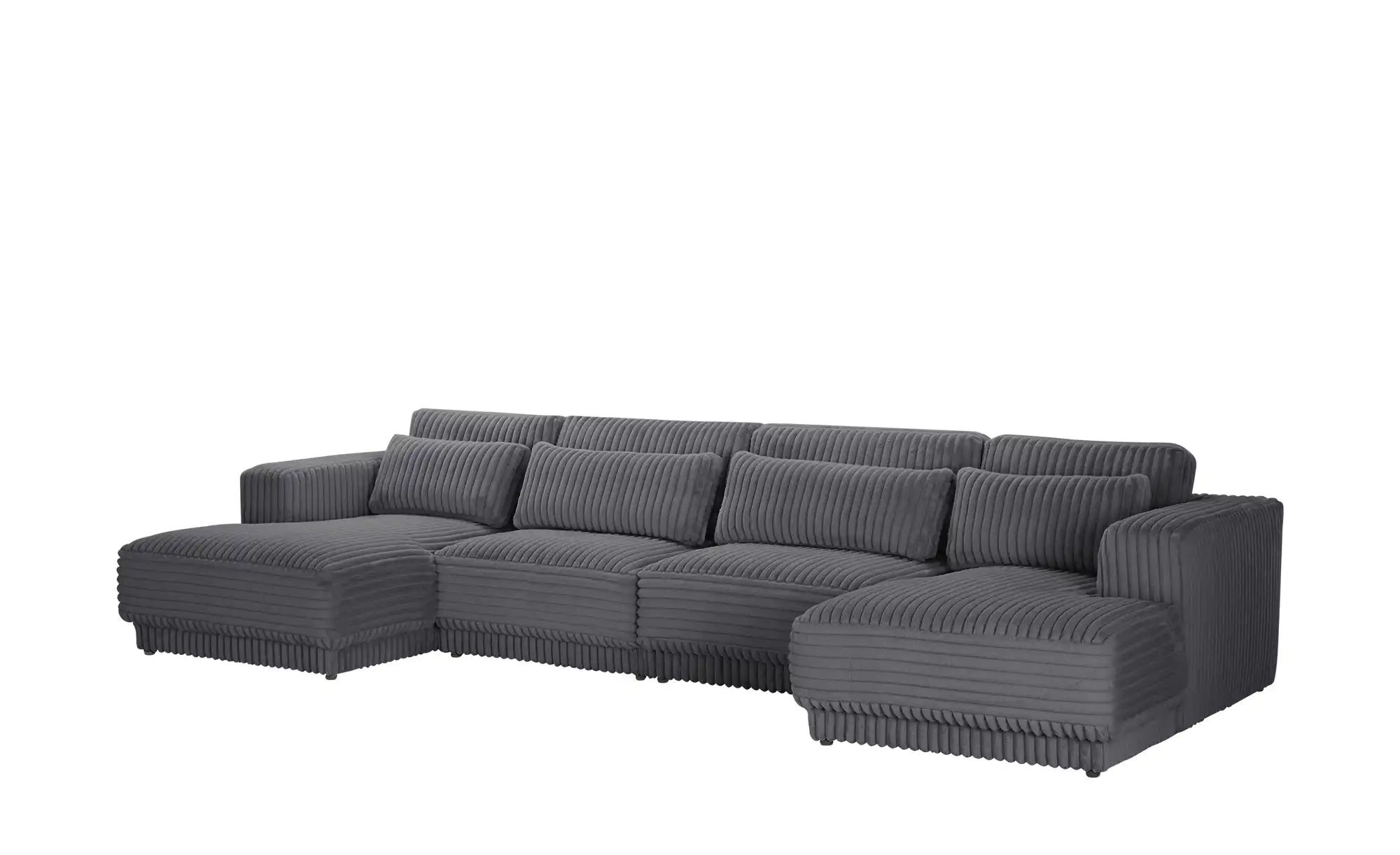 Thumbnail - switch Wohnlandschaft  Torrino ¦ grau ¦ Maße (cm): B: 420 H: 95 T: 173.0 Polstermöbel > Sofas > Wohnlandschaften - Höffn...