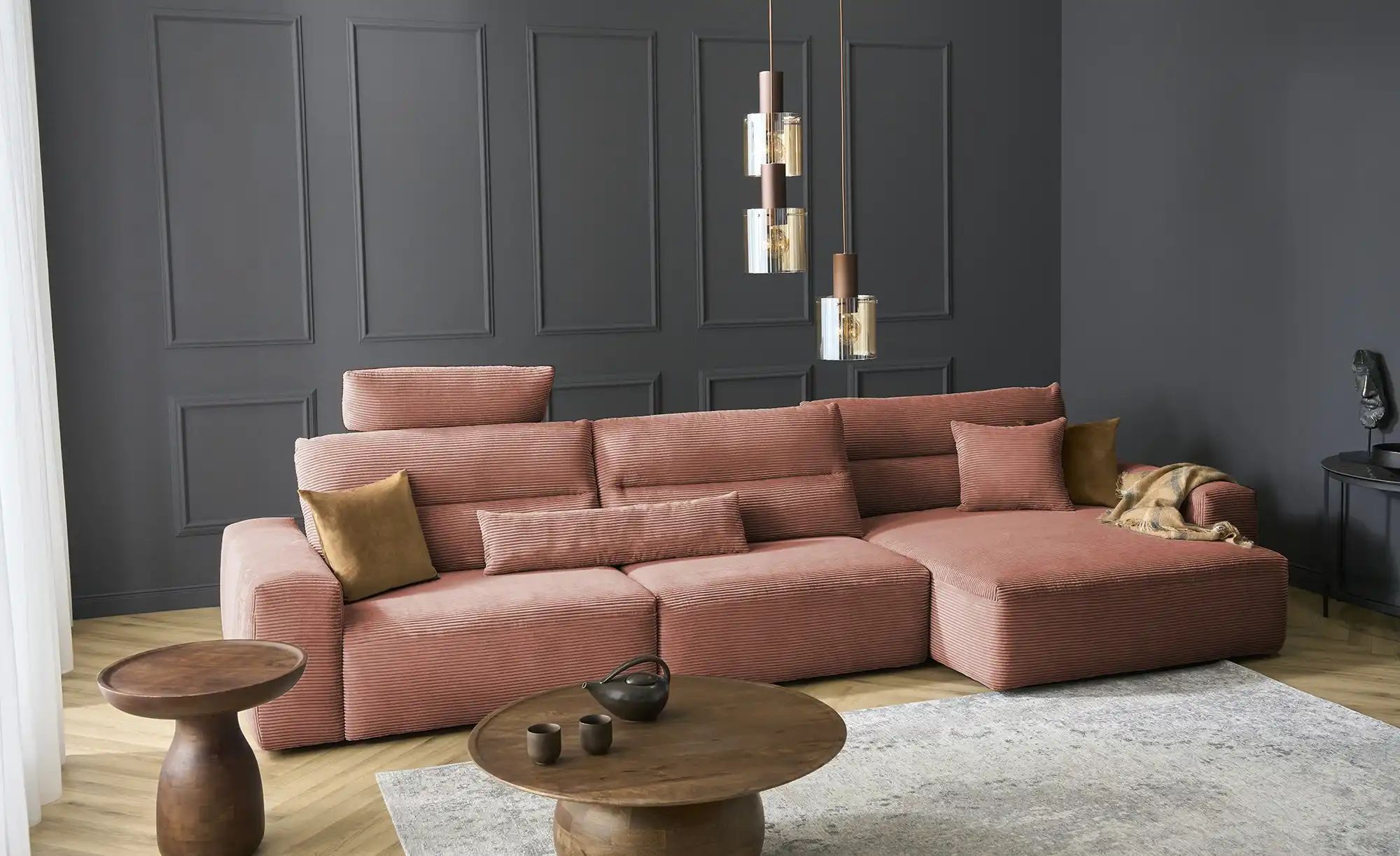 Thumbnail - Max Schelling Ecksofa Mayfair ¦ braun ¦ Maße (cm): B: 376 H: 159 T: 119.0 Polstermöbel > Sofas > Ecksofas - Höffner