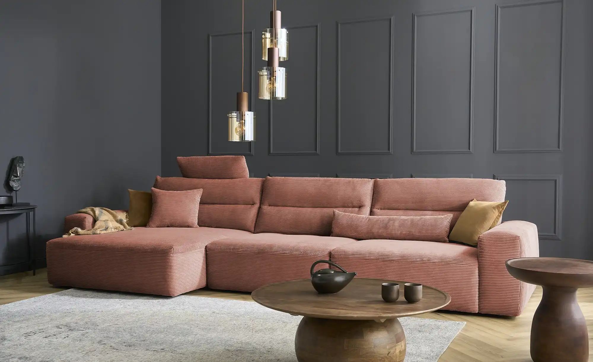 Thumbnail - Max Schelling Ecksofa  Mayfair ¦ braun ¦ Maße (cm): B: 376 H: 159 T: 119.0 Polstermöbel > Sofas > Ecksofas - Höffner