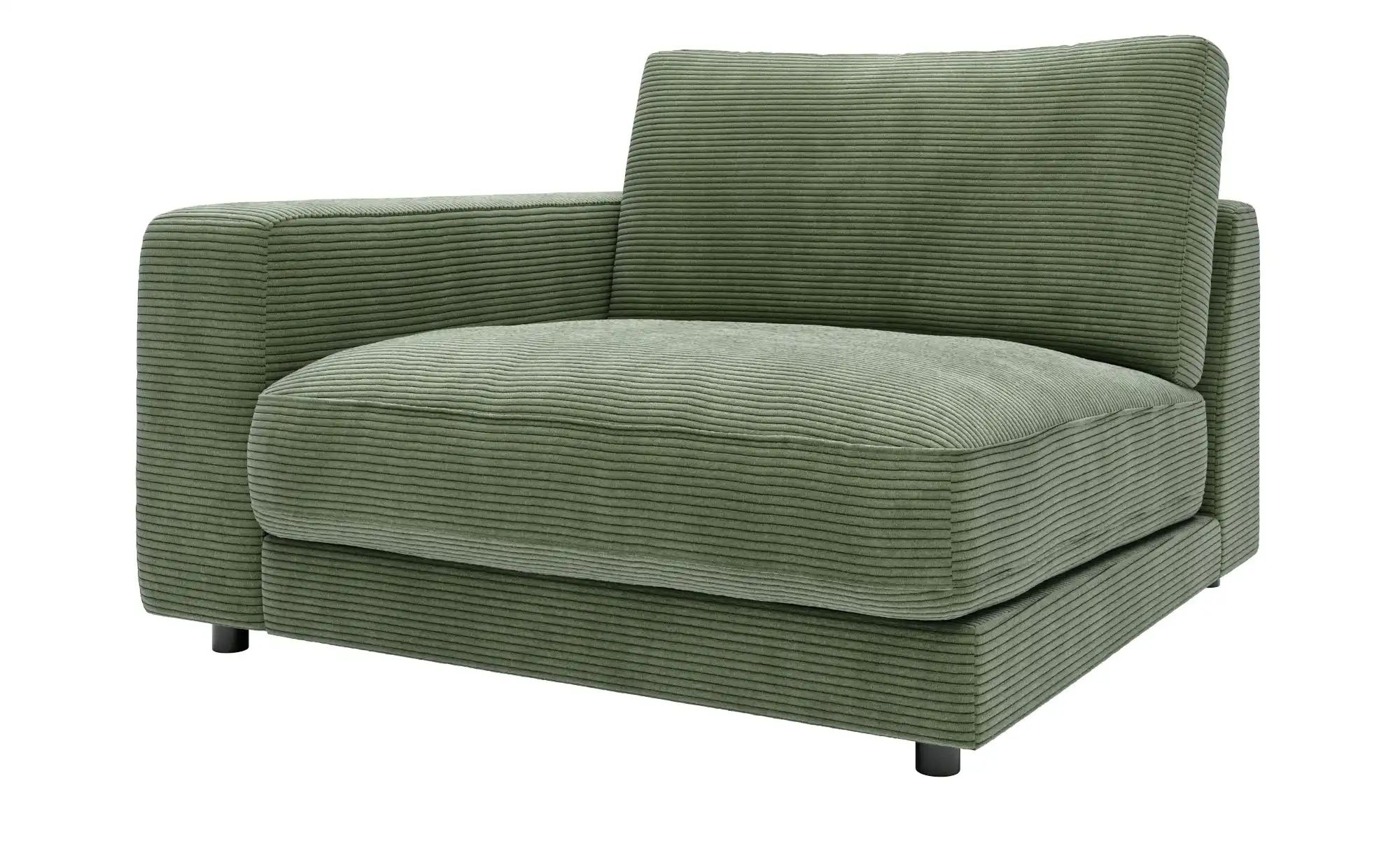 Thumbnail - Jette Home Element Einsitzer Armlehne links in Cord Sila ¦ grün ¦ Maße (cm): B: 125 H: 85 T: 127.0 Polstermöbel > Sofas ...