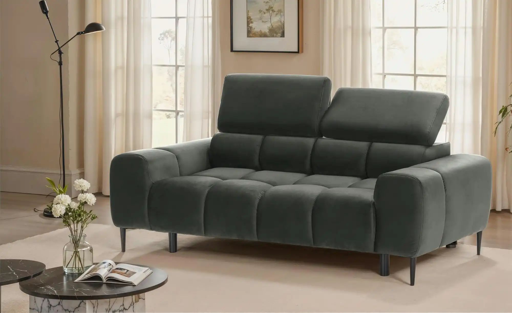 switch Einzelsofa  Plaza ¦ grau ¦ Maße (cm): B: 192 H: 99 T: 105.0 Polsterm günstig online kaufen